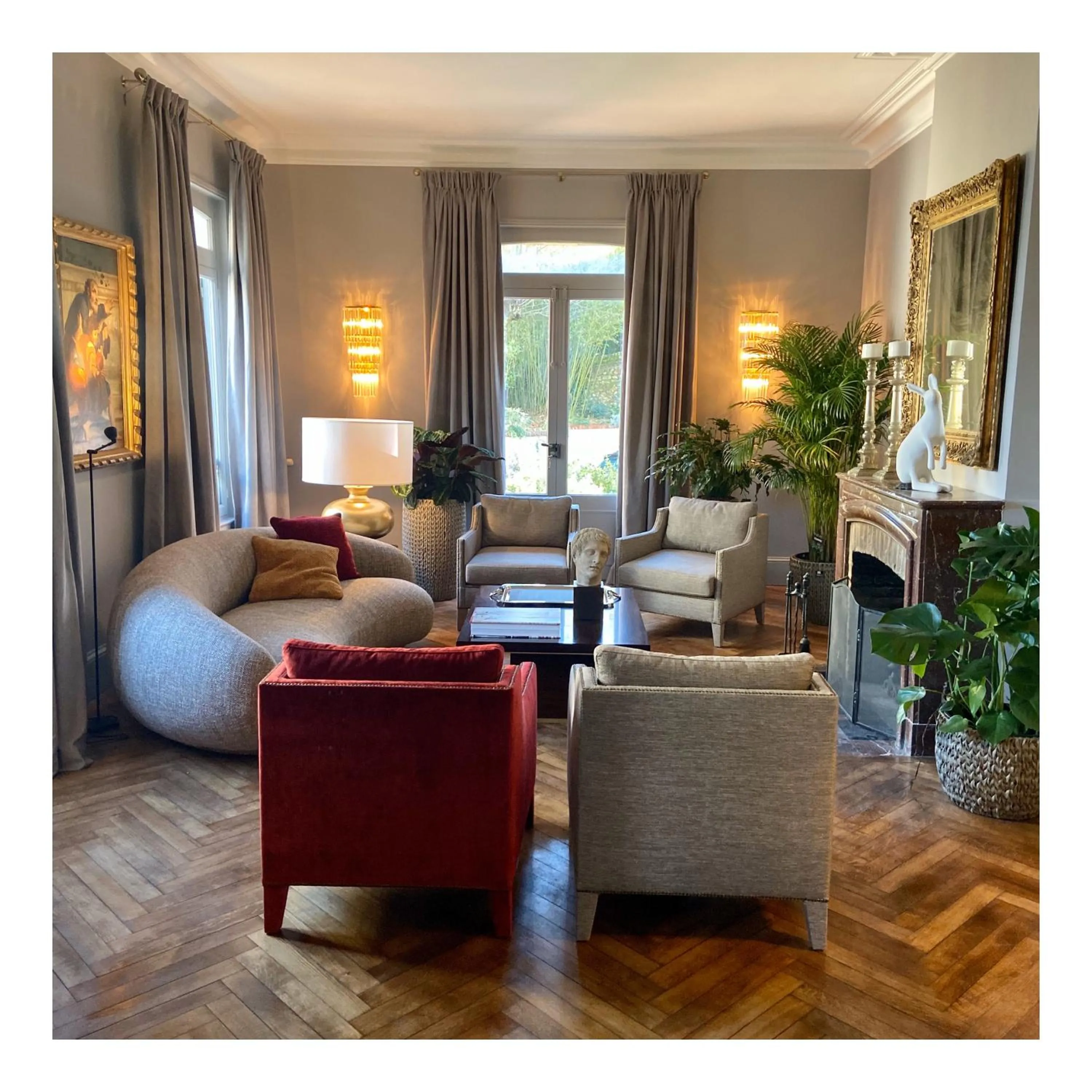 Living room in VILLA DU CEDRE Honfleur