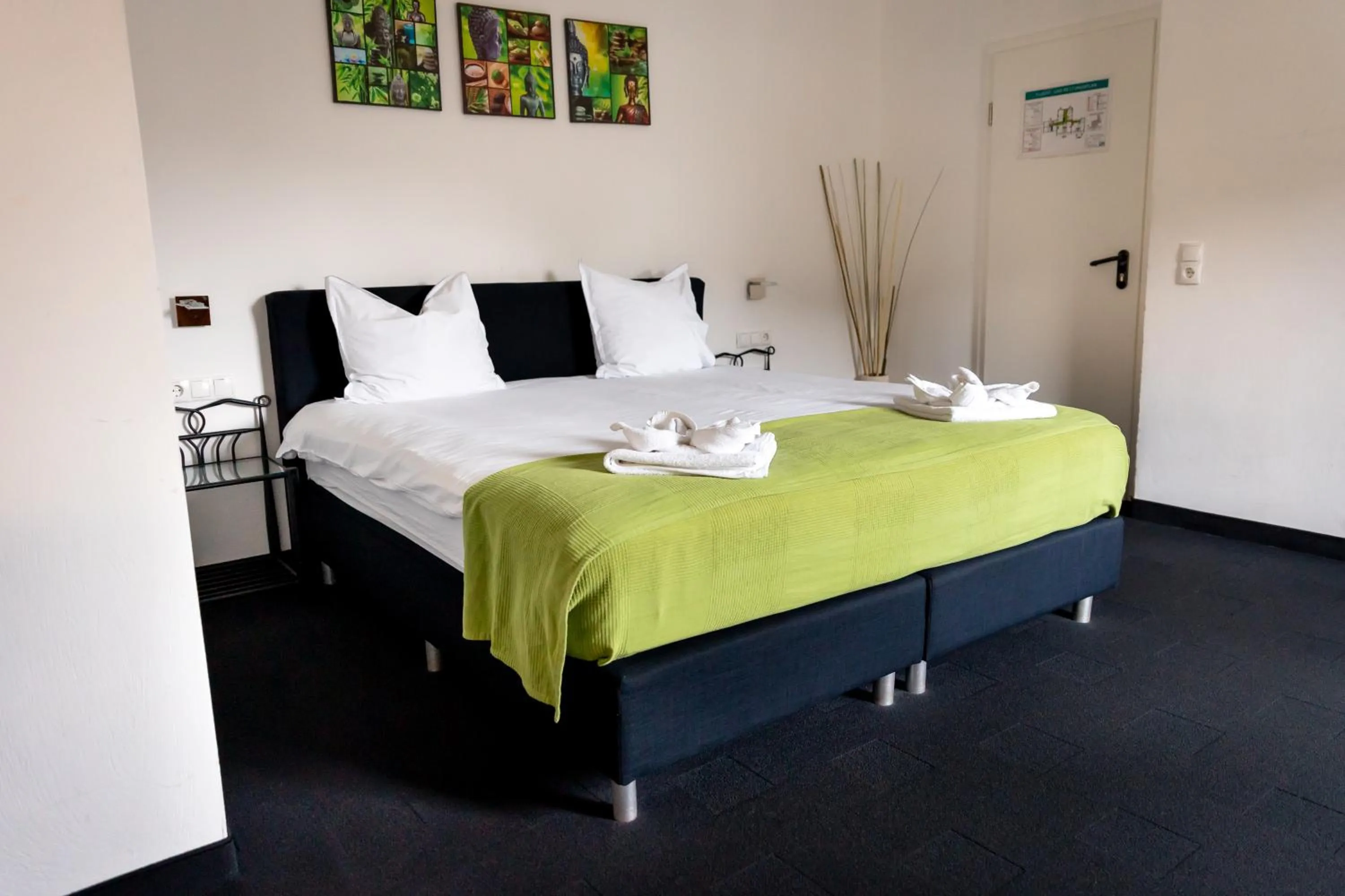 Bed in Hotel Tiefenhagen Sauerland