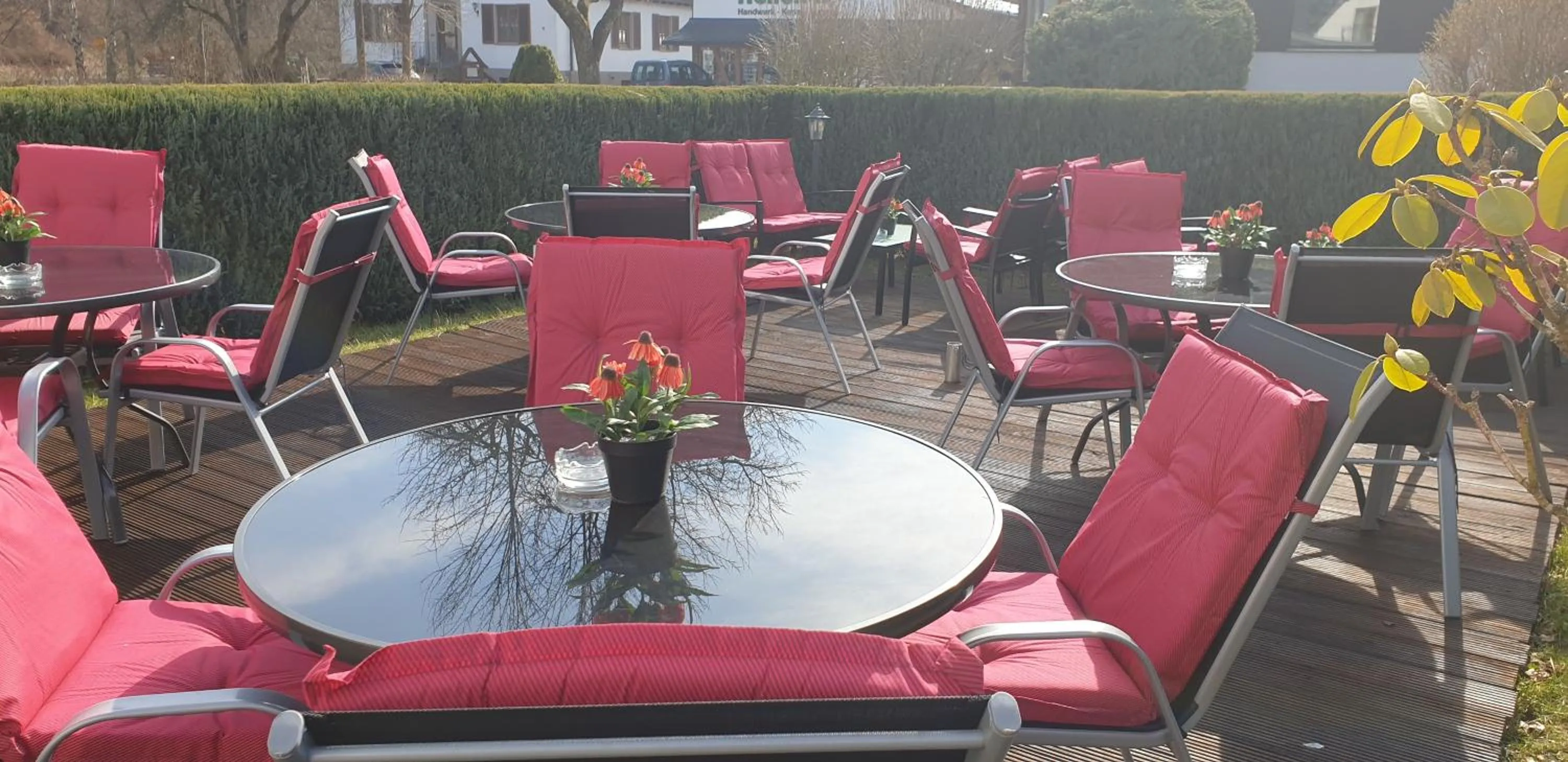 Balcony/Terrace in Hotel Tiefenhagen Sauerland