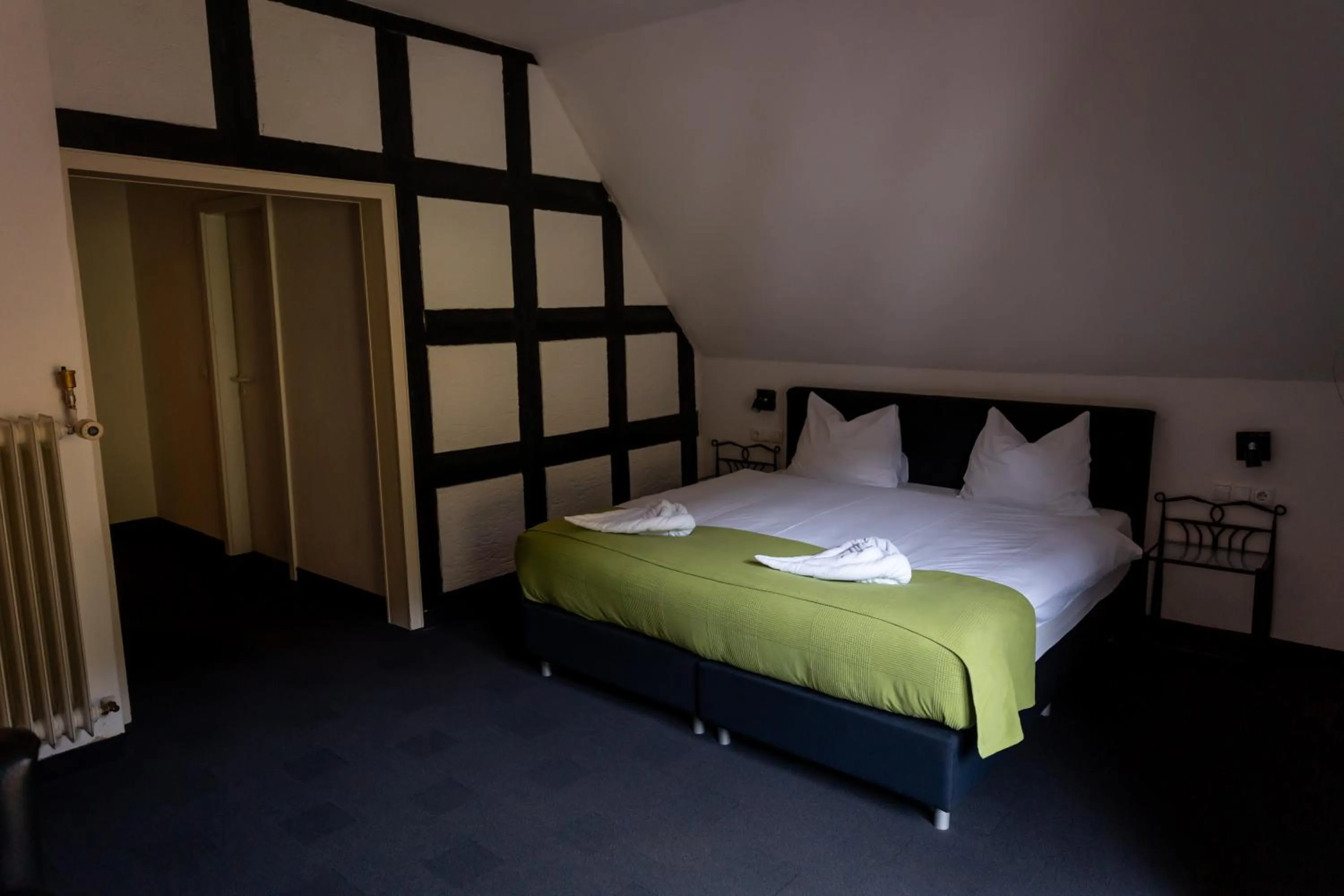 Bed in Hotel Tiefenhagen Sauerland