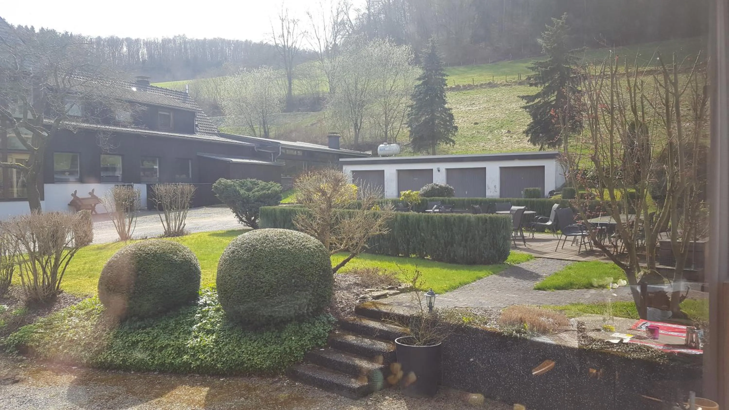 Garden in Hotel Tiefenhagen Sauerland