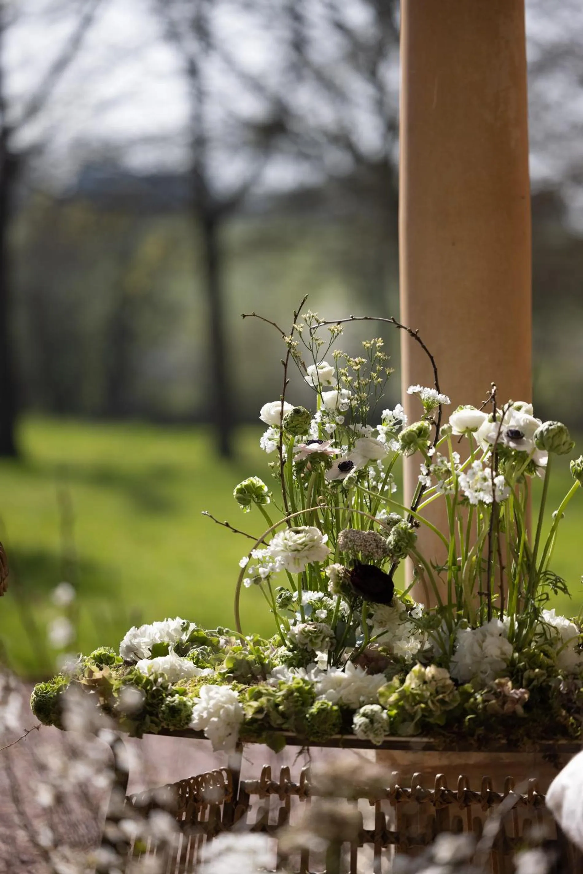 Patio in Château de la Bribourdière