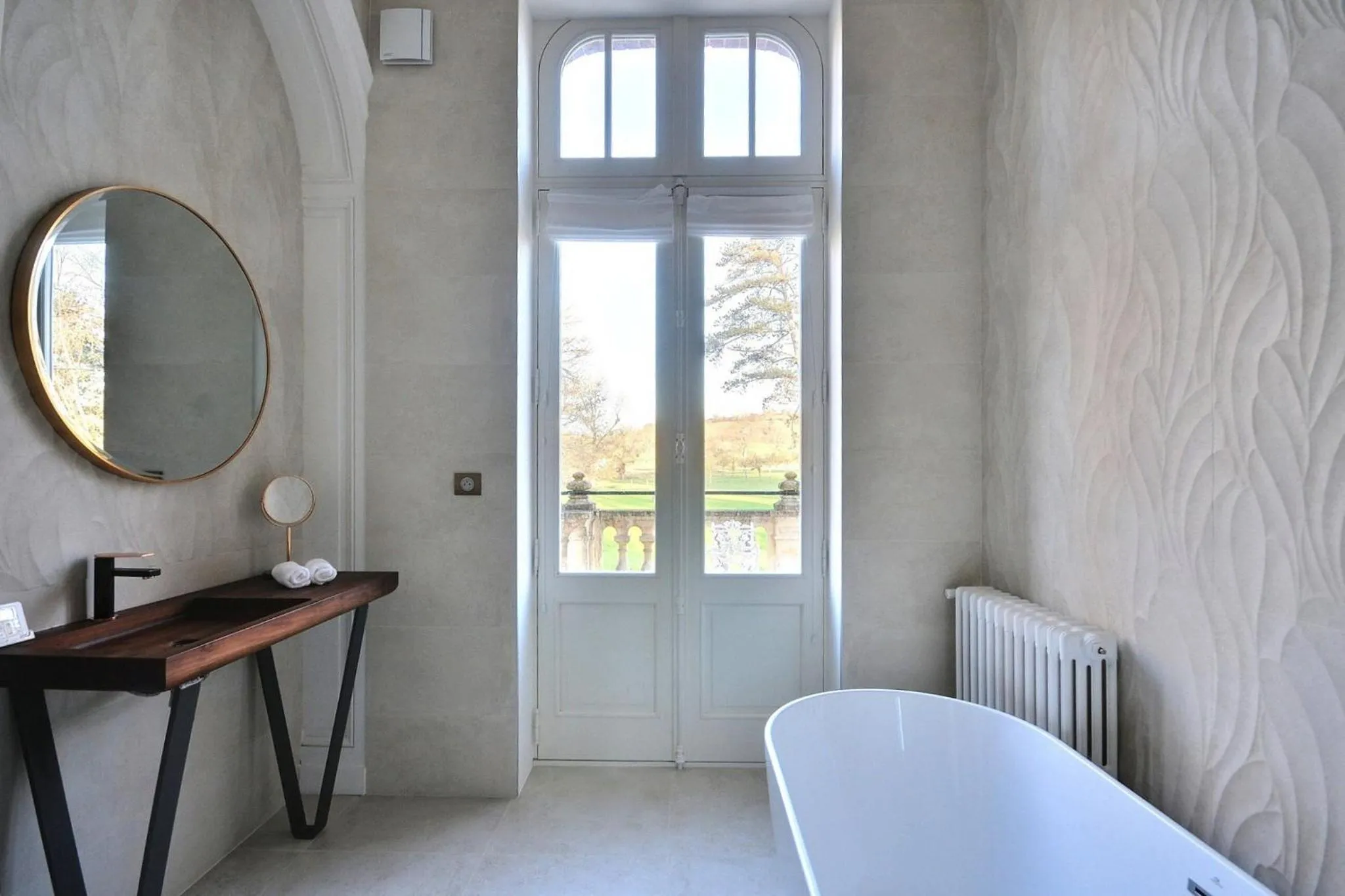 Bathroom in Château de la Bribourdière