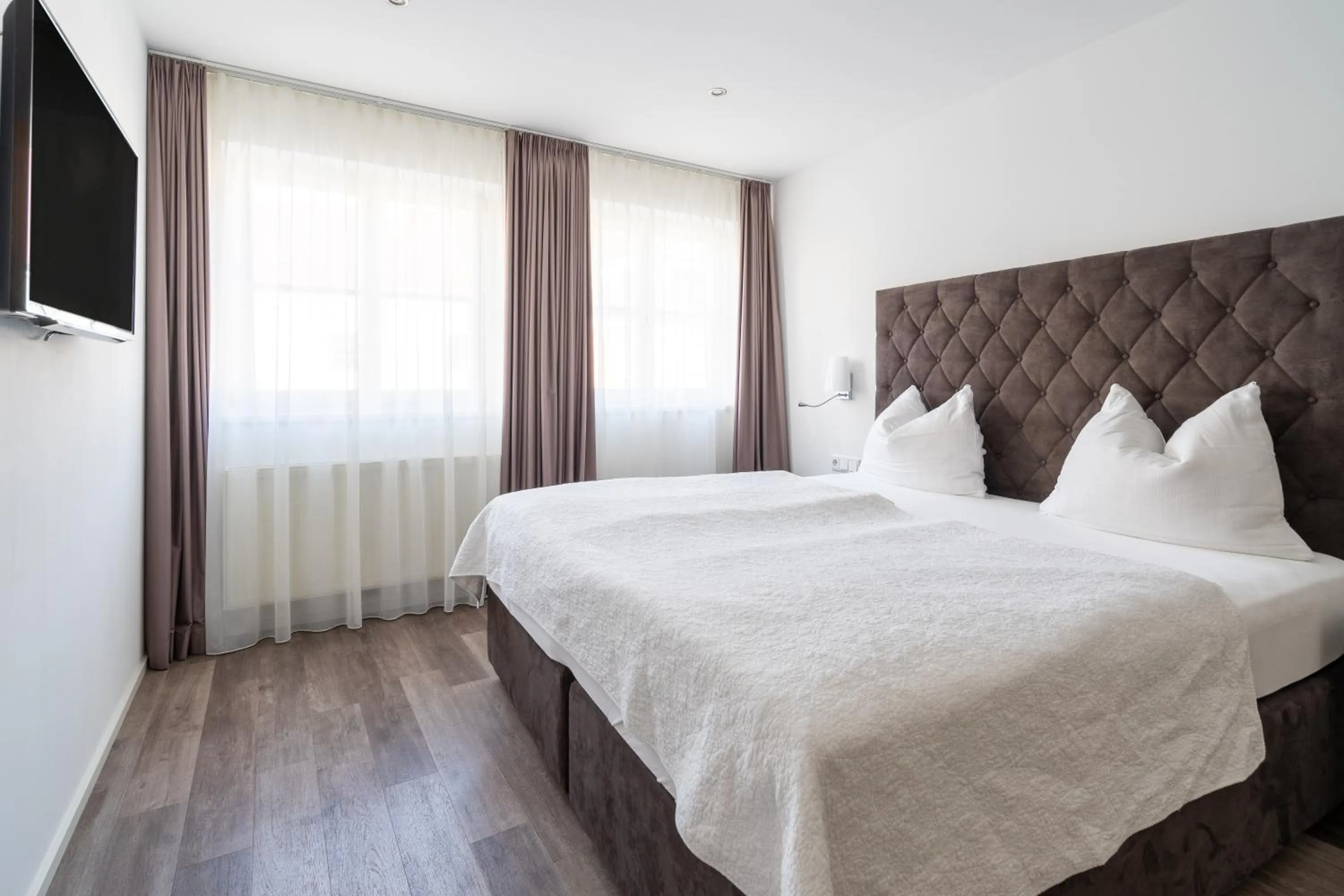 Bed in Kaiser Max Design Appartements