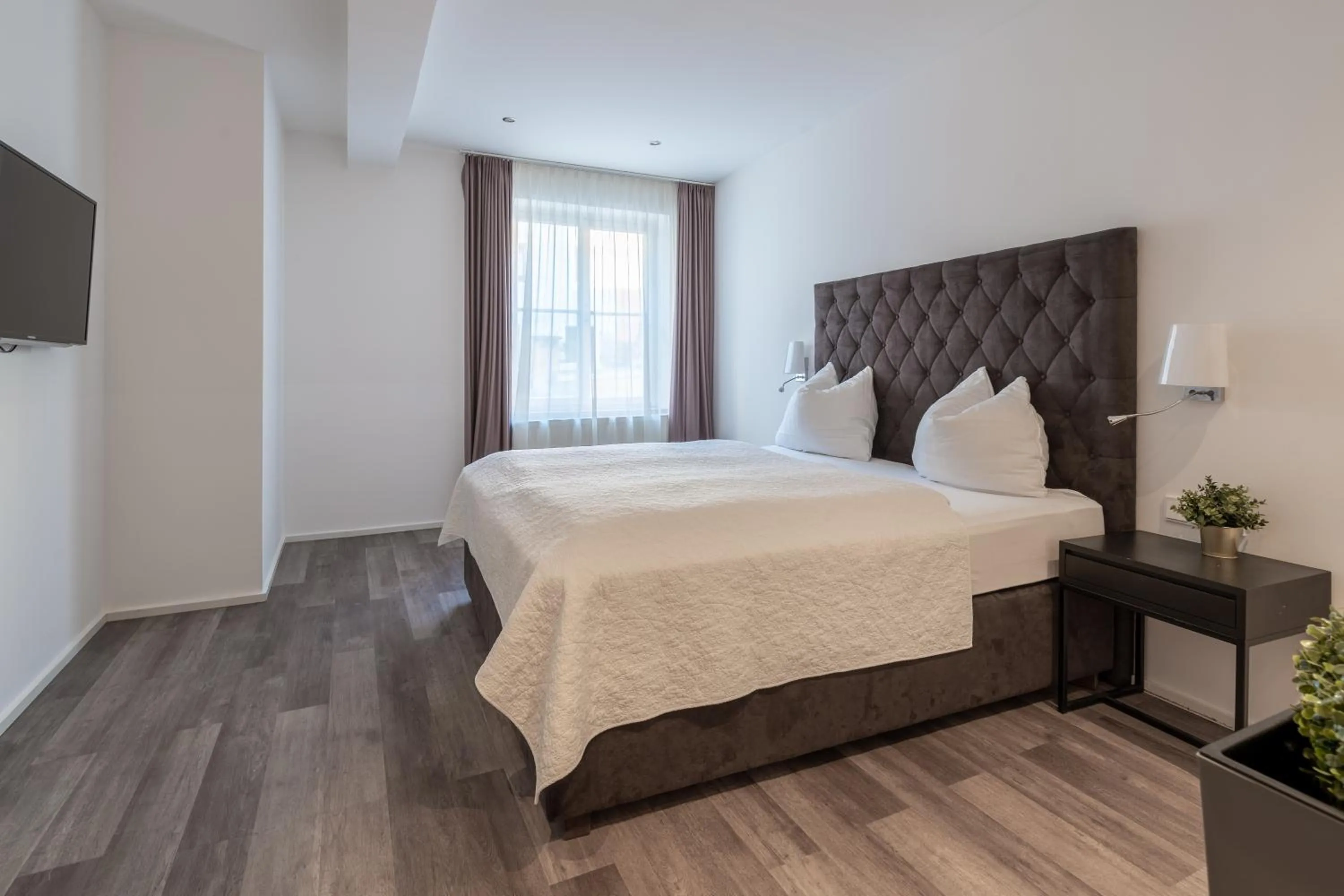 Bed in Kaiser Max Design Appartements