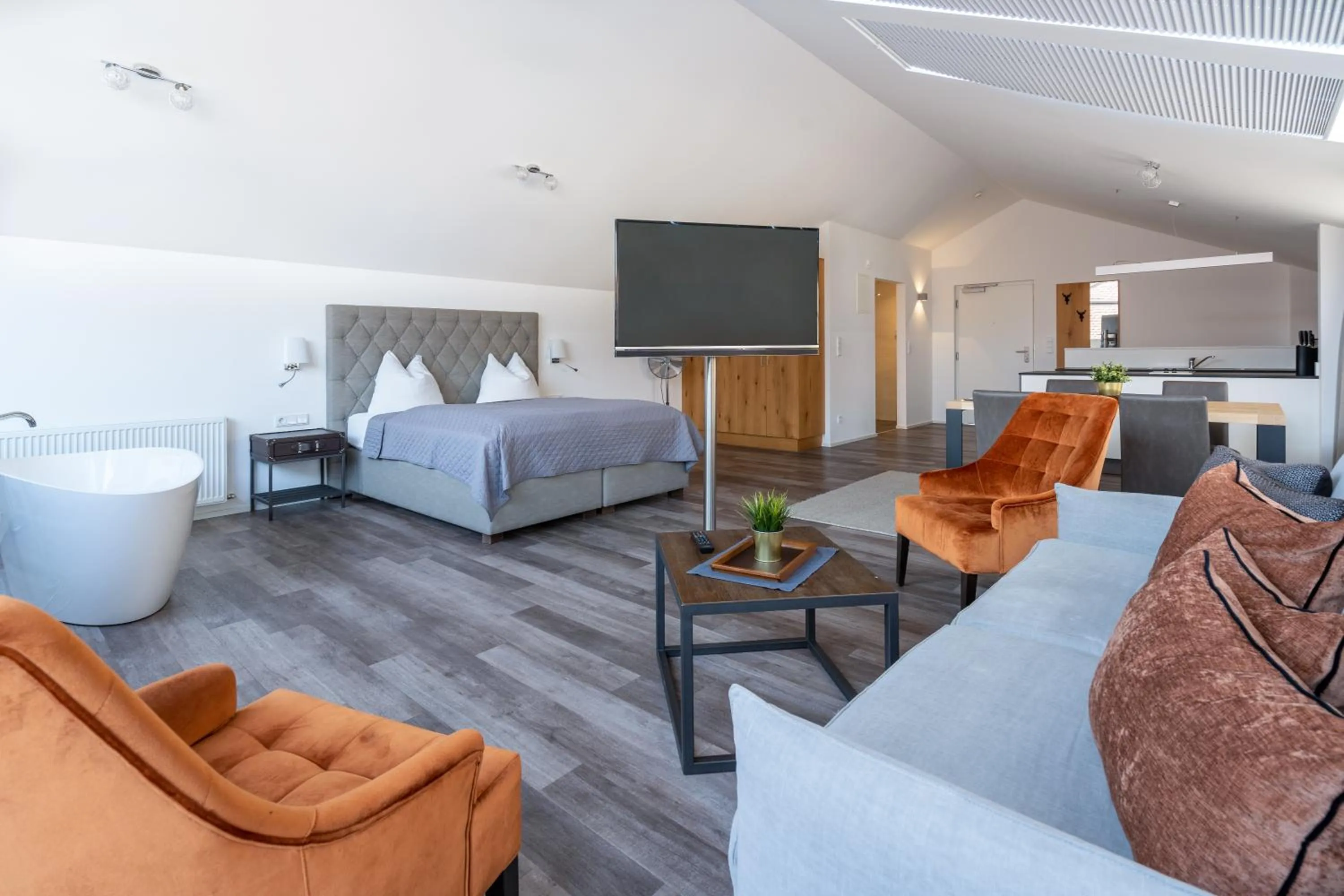 Bed in Kaiser Max Design Appartements