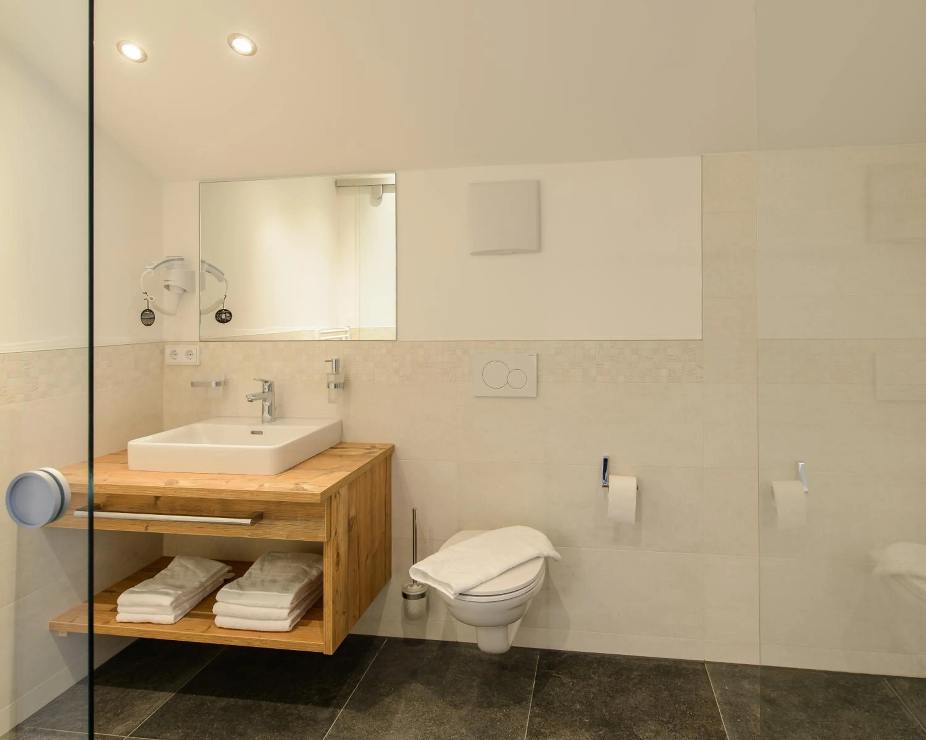 Shower in Kaiser Max Design Appartements