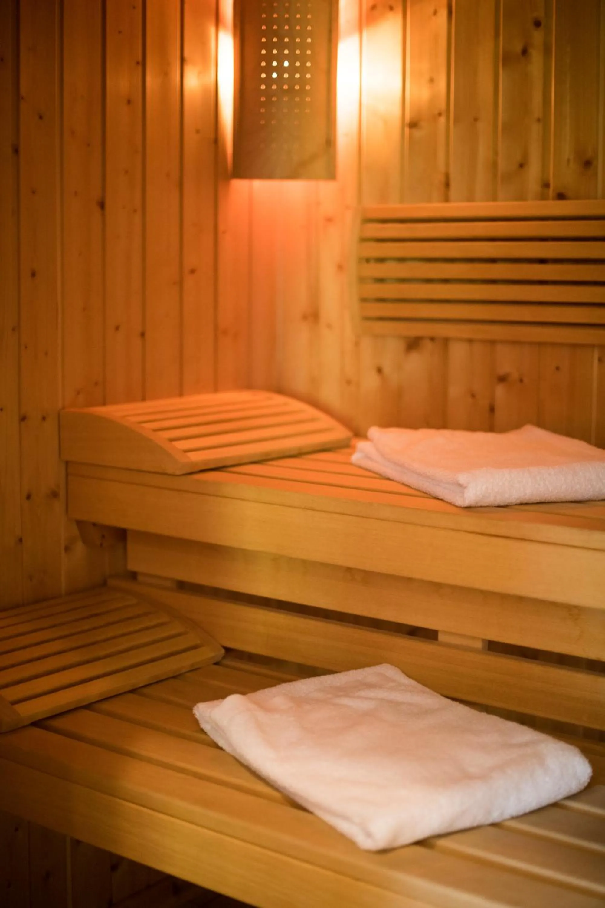 Sauna in Restaurant Hôtel L'Arnsbourg
