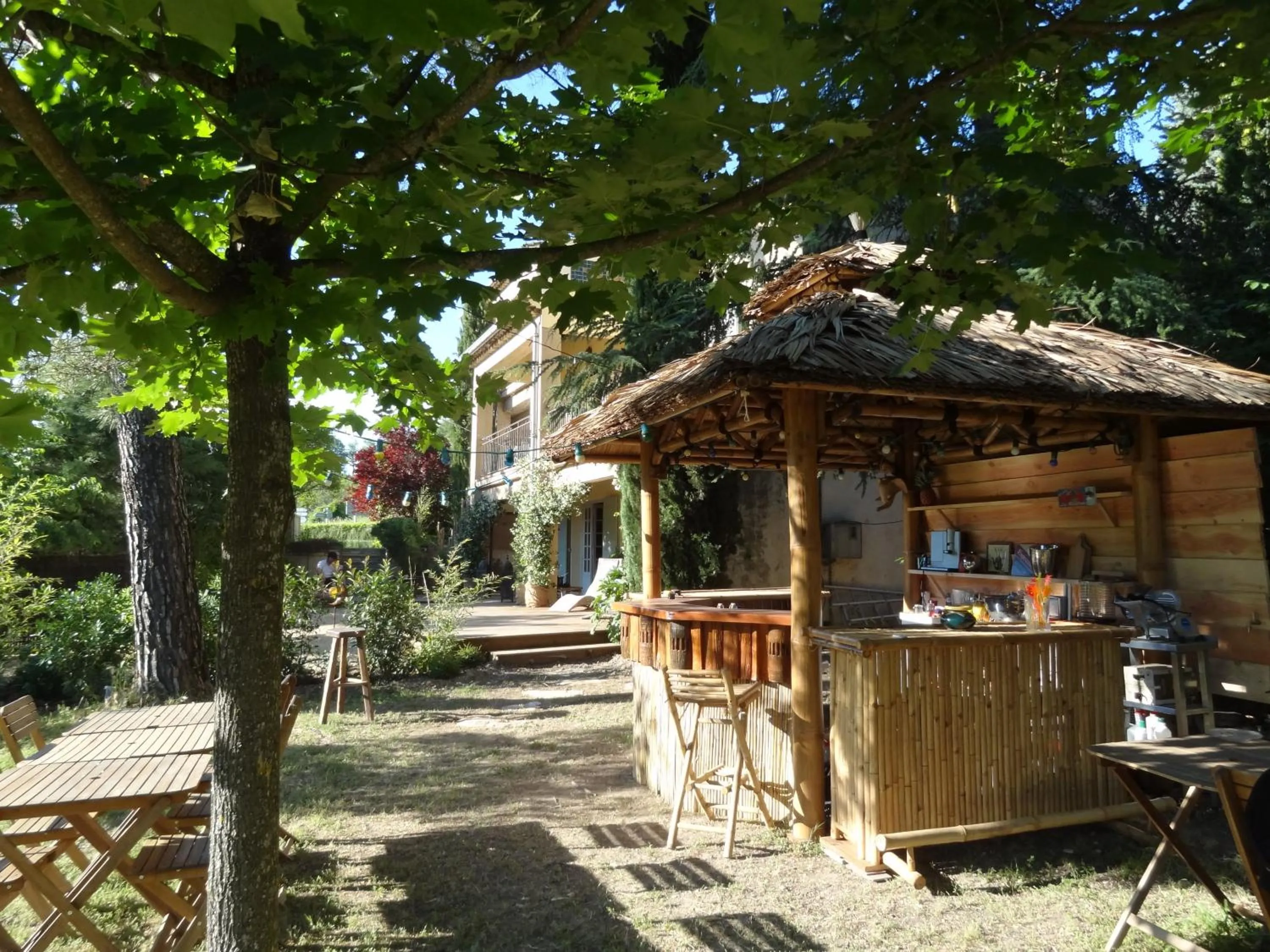 Facade/entrance in Villa Lumières