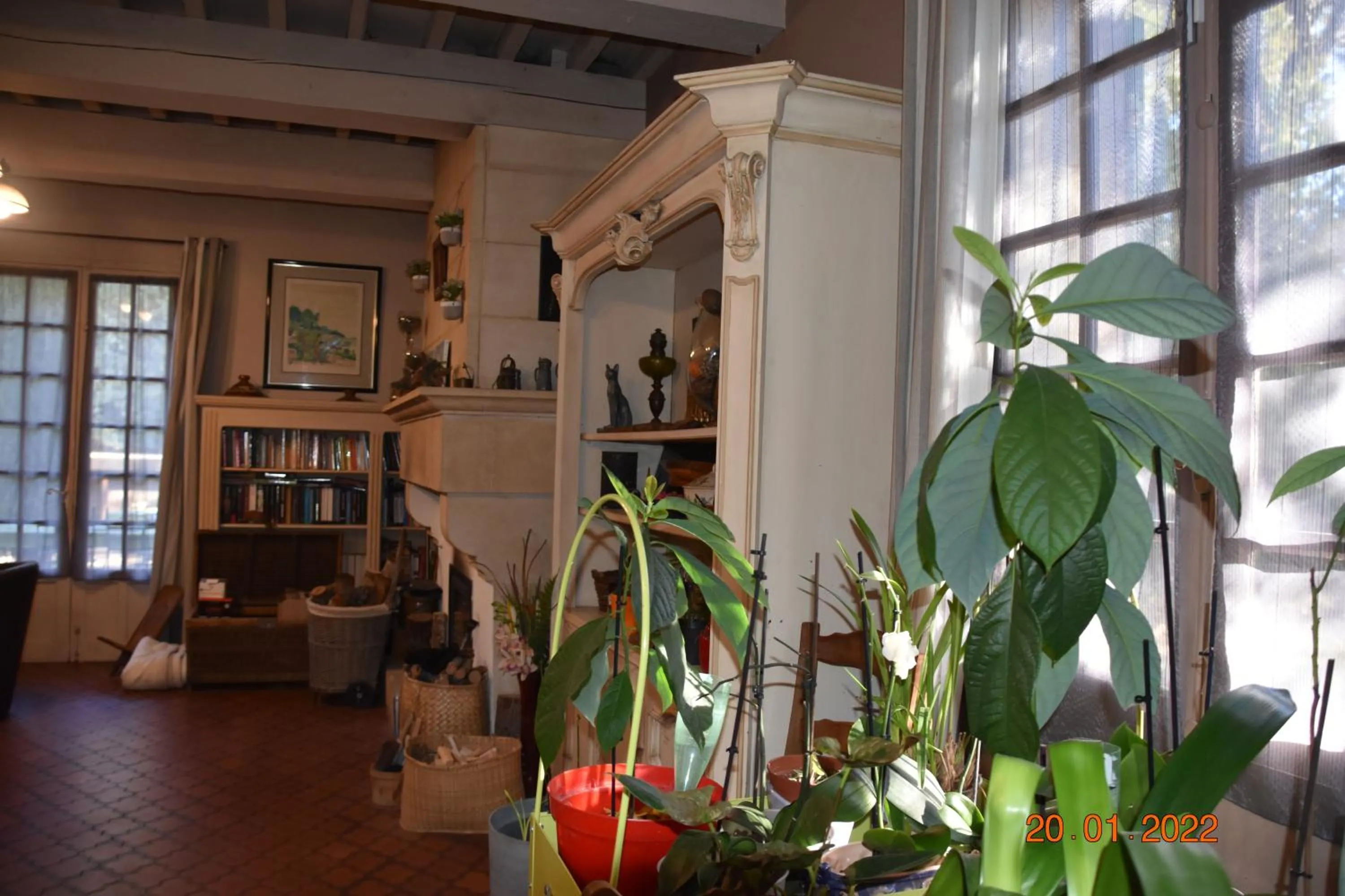 Living room in Villa Lumières