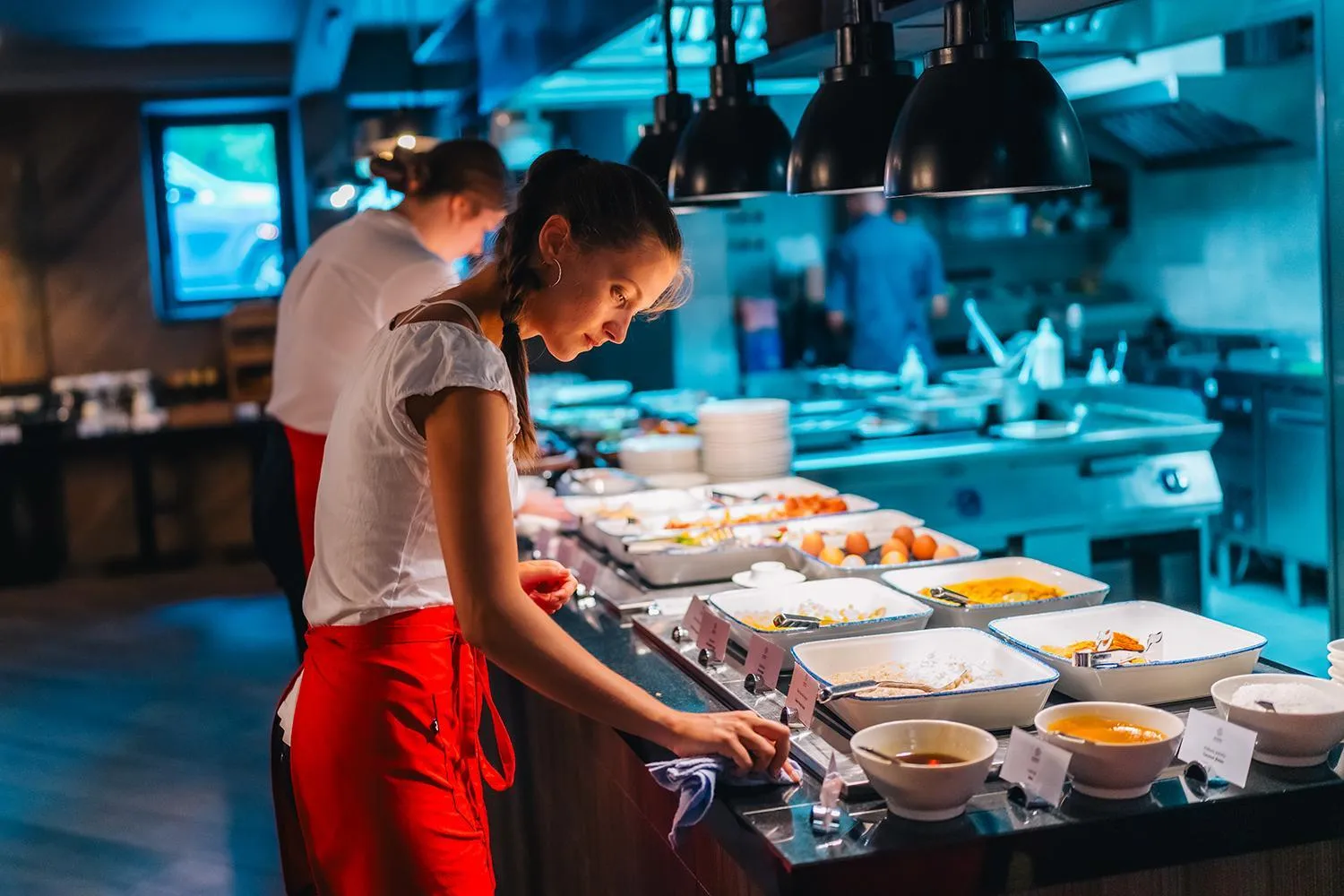 Breakfast in Up Hotel Budapest