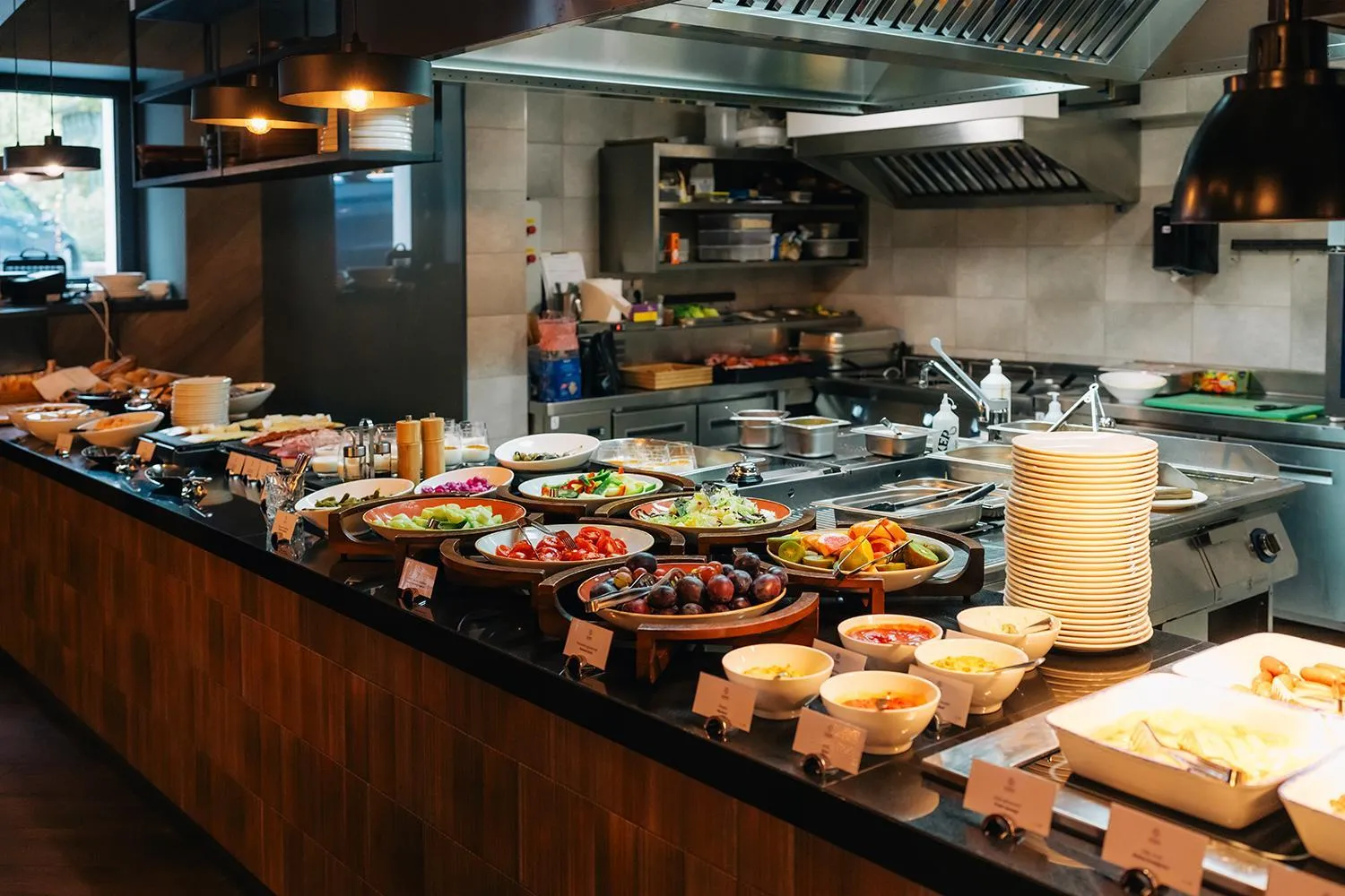 Breakfast in Up Hotel Budapest