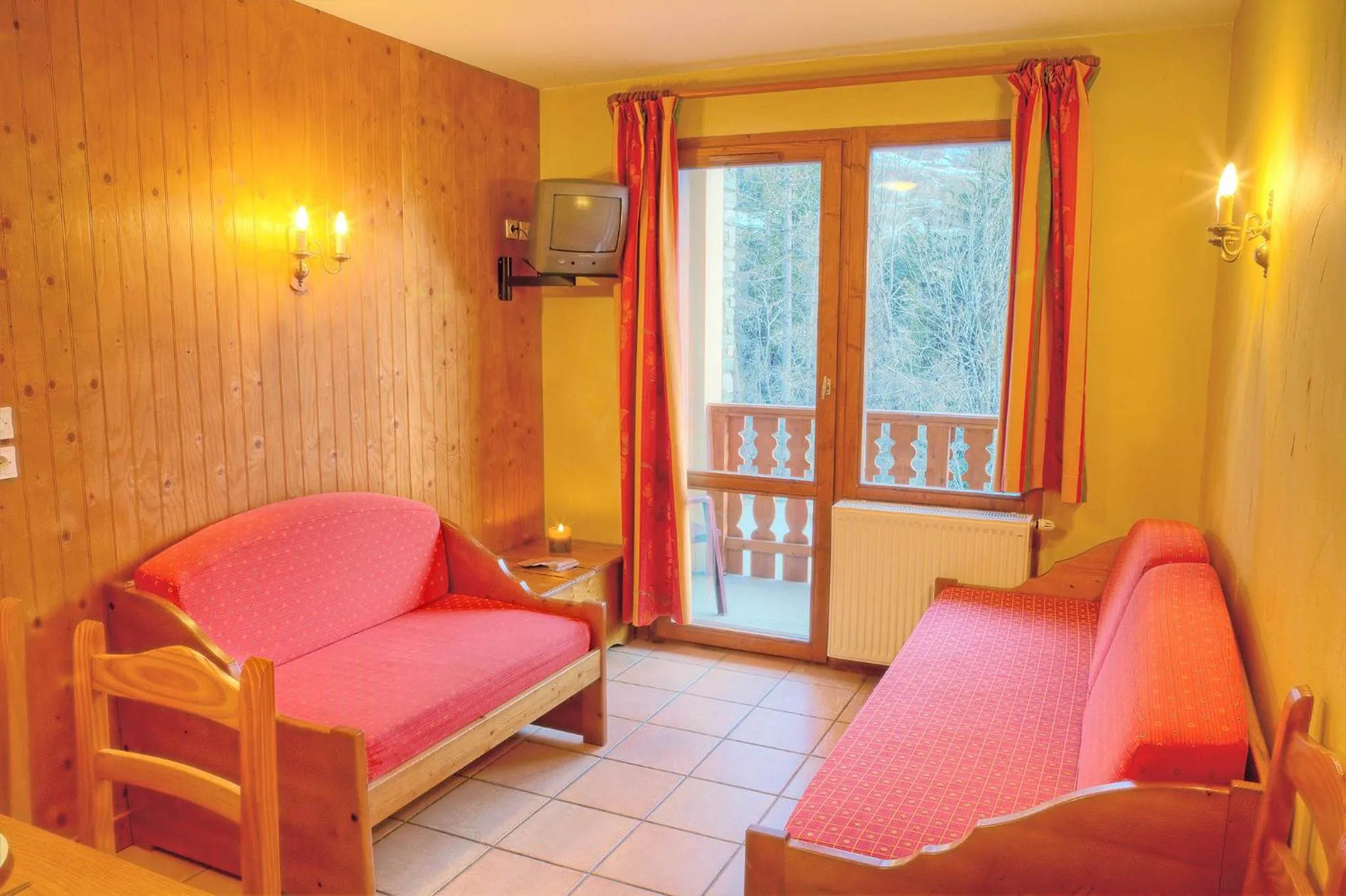 Living room in Résidence Les Balcons De Val Cenis Le Haut
