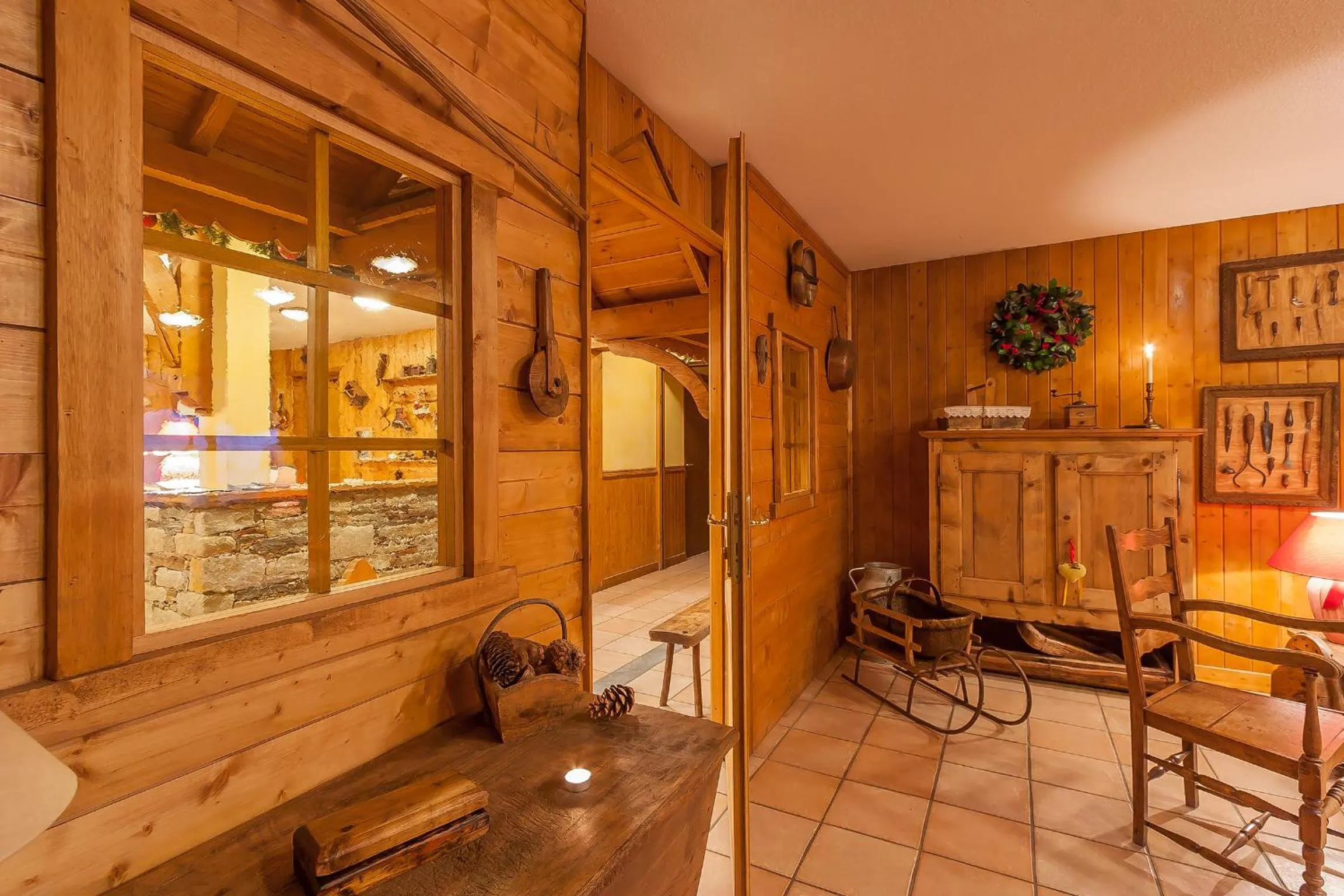 Lobby or reception in Résidence Les Balcons De Val Cenis Le Haut