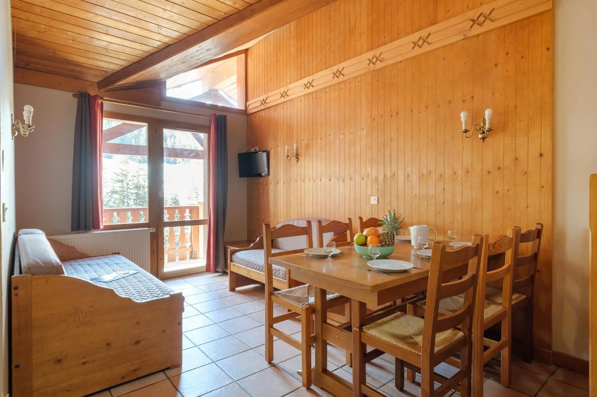 Living room in Résidence Les Balcons De Val Cenis Le Haut