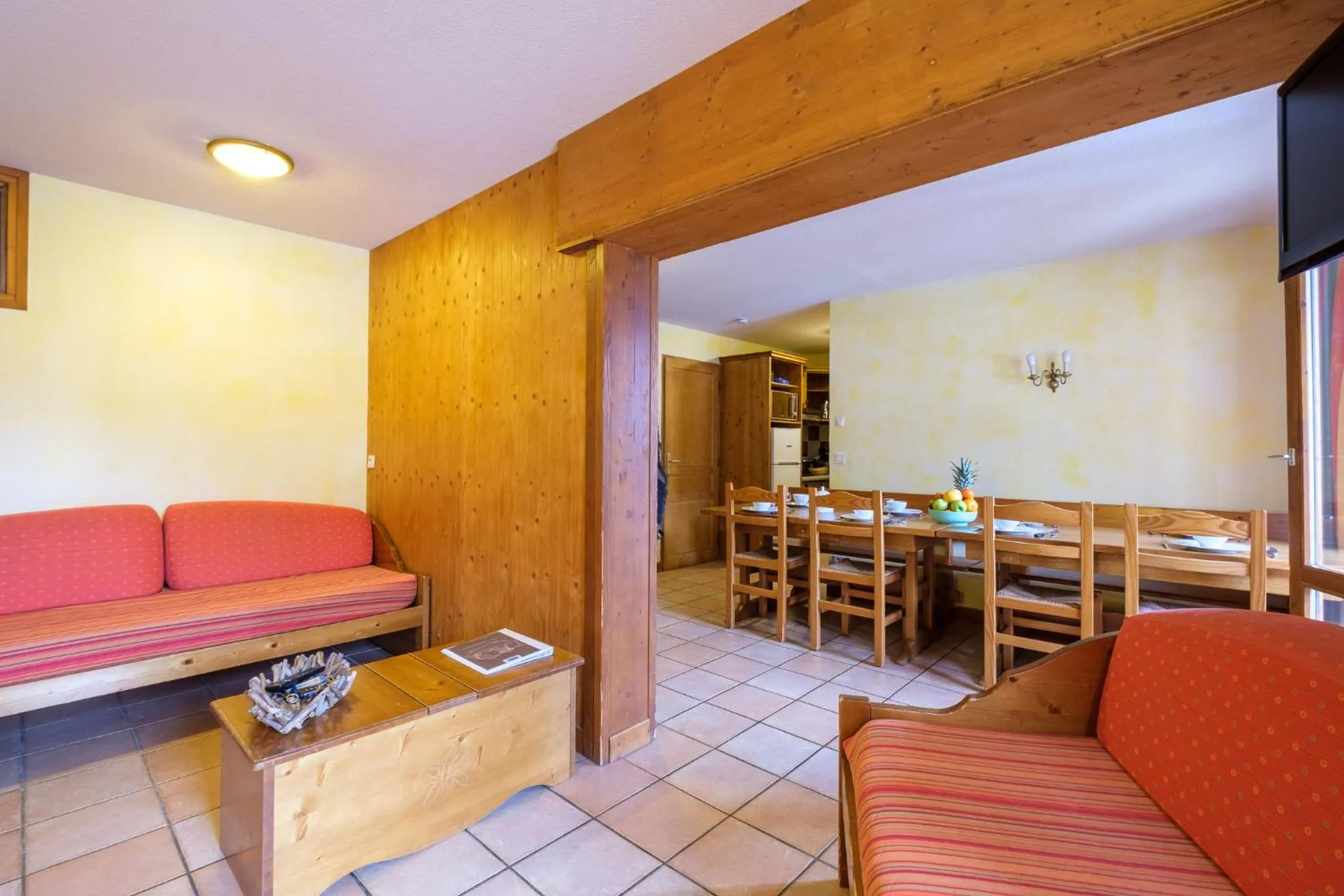 Living room in Résidence Les Balcons De Val Cenis Le Haut