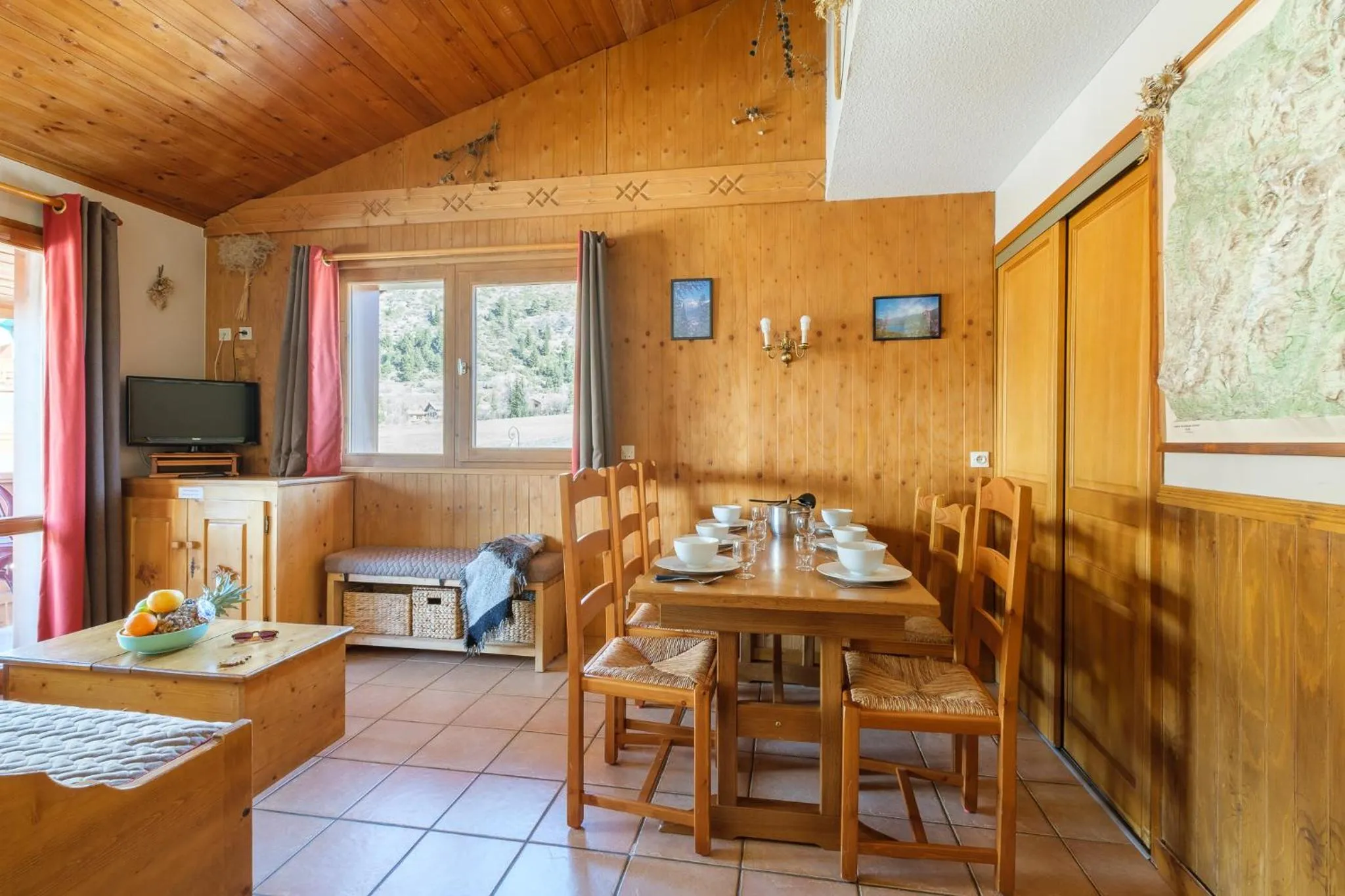 Living room in Résidence Les Balcons De Val Cenis Le Haut
