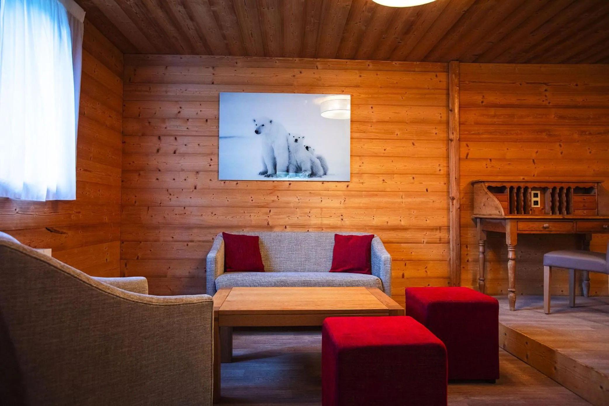 Living room in Hotel Alpen Roc