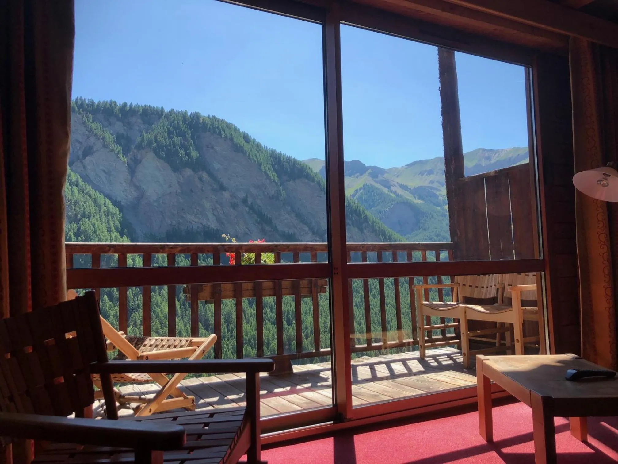 Balcony/Terrace in Les Chalets du Villard