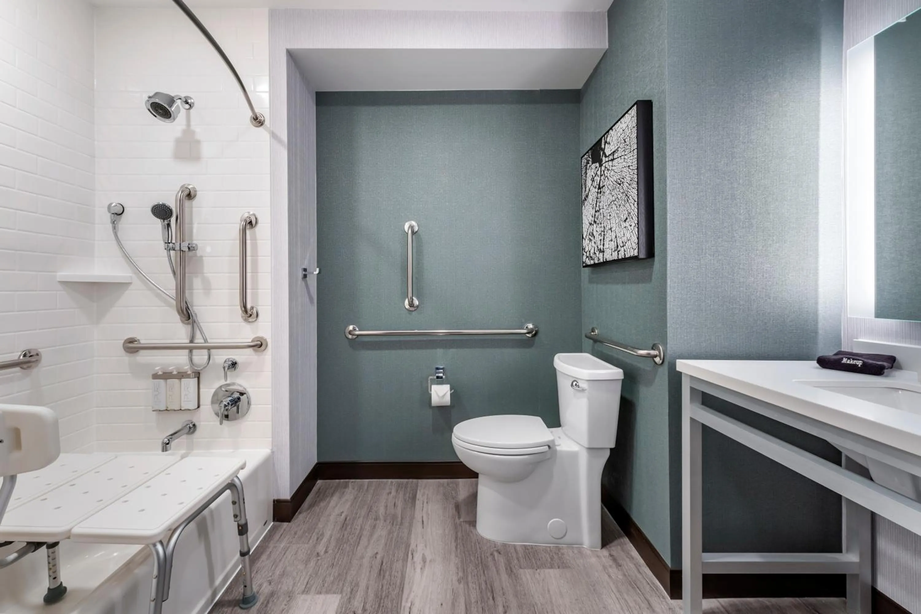 Bathroom in Cambria Hotel Shelby Township - Detroit Utica