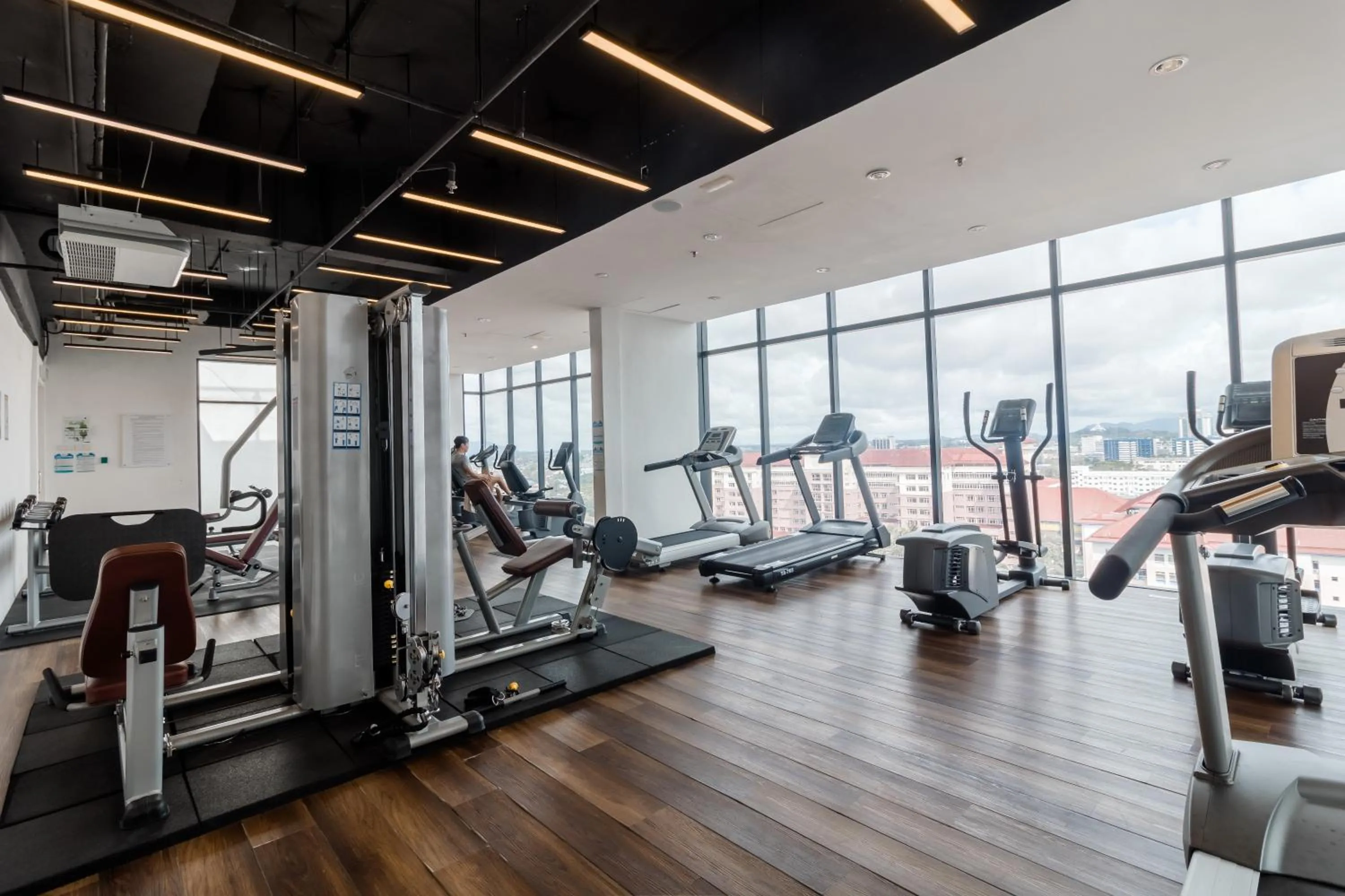 Fitness centre/facilities in Regatta at Kozi Square Kuching