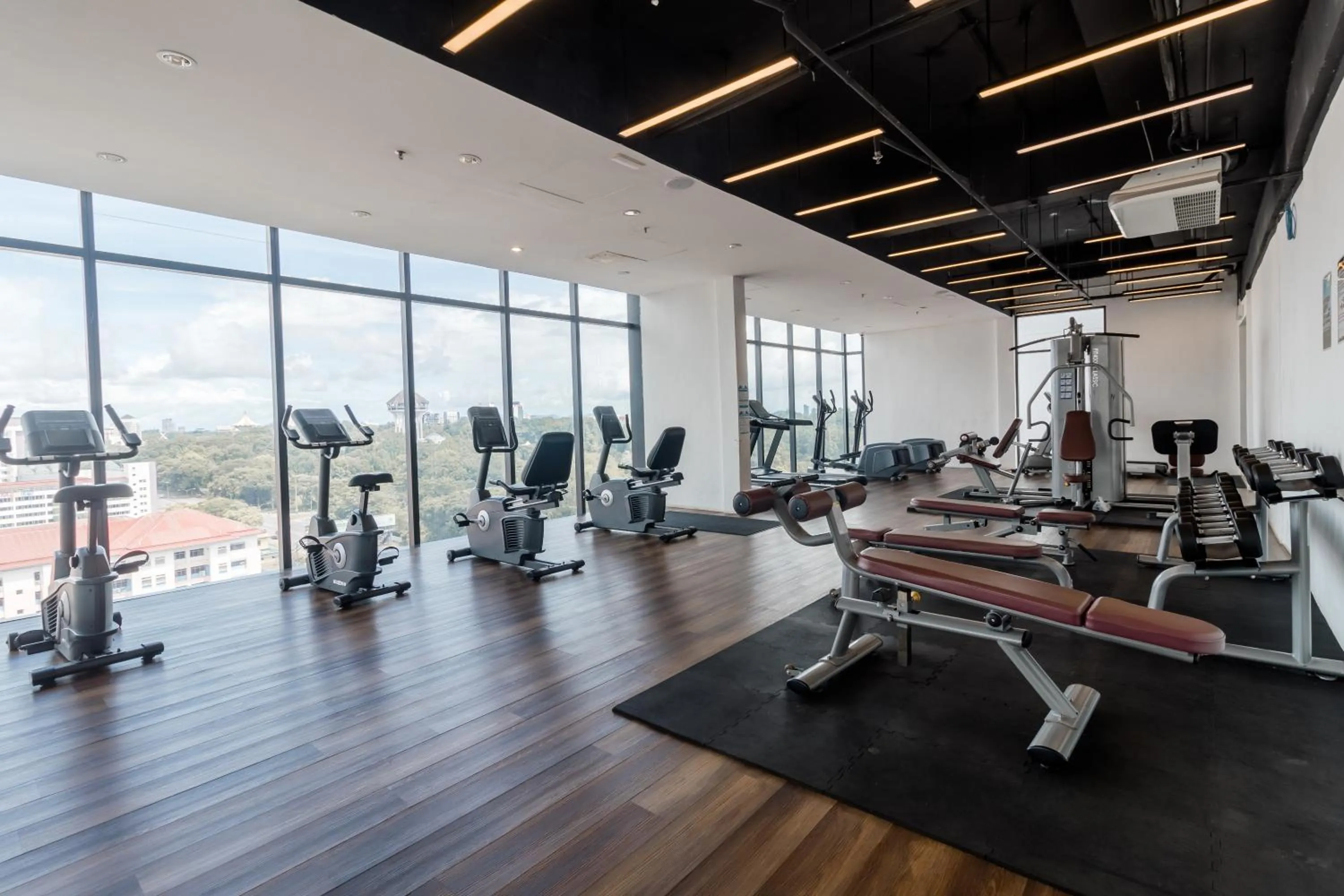 Fitness centre/facilities in Regatta at Kozi Square Kuching