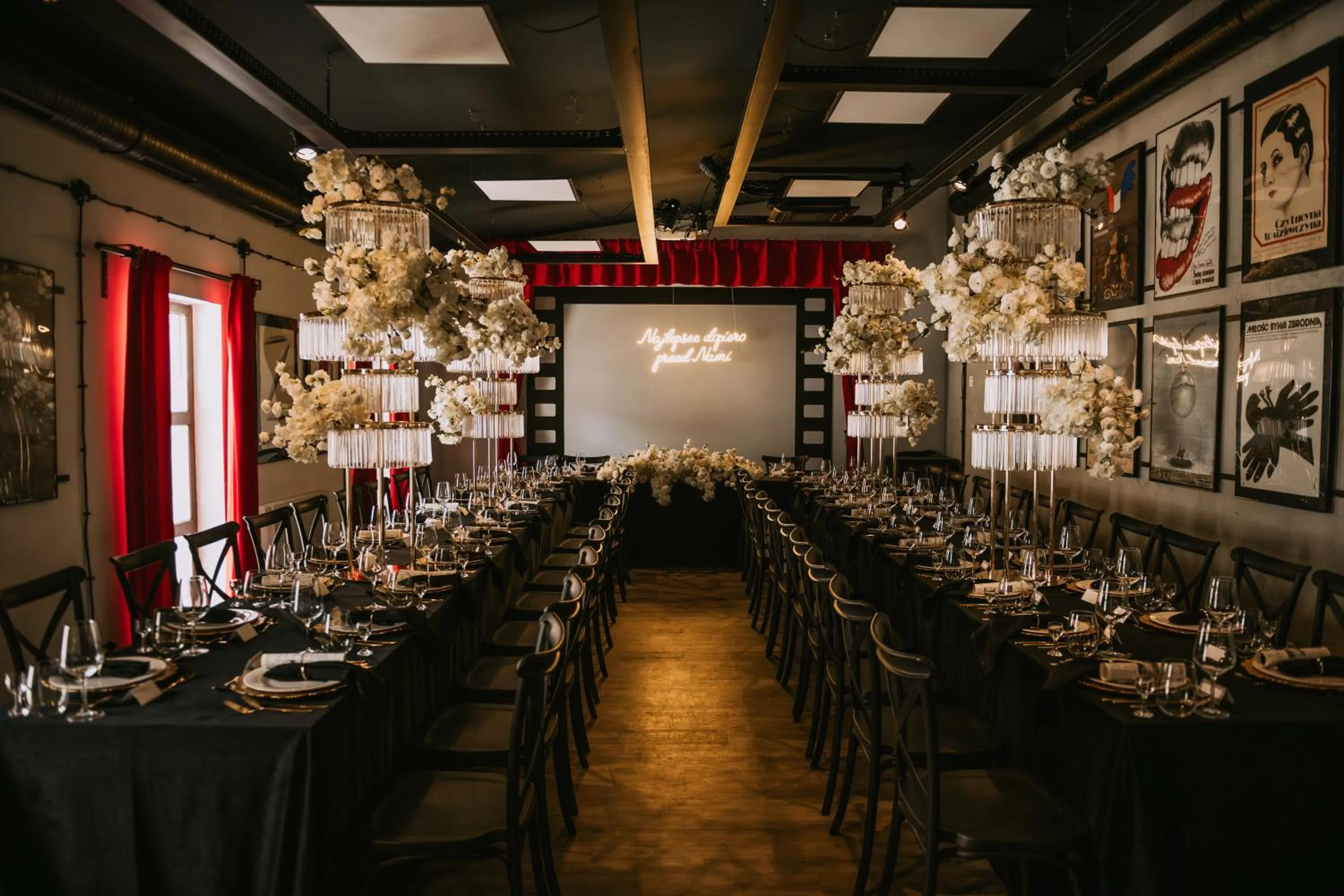 wedding in Stare Kino Cinema Residence