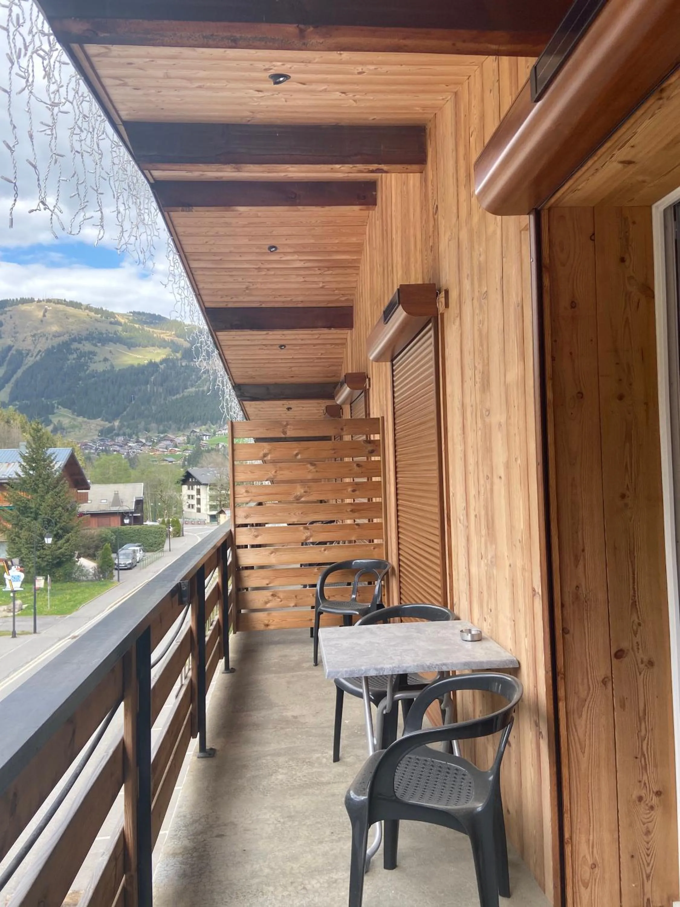 Balcony/Terrace in Auberge de la Dranse