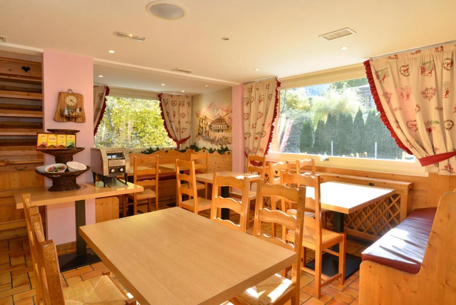 Dining area in Auberge de la Dranse
