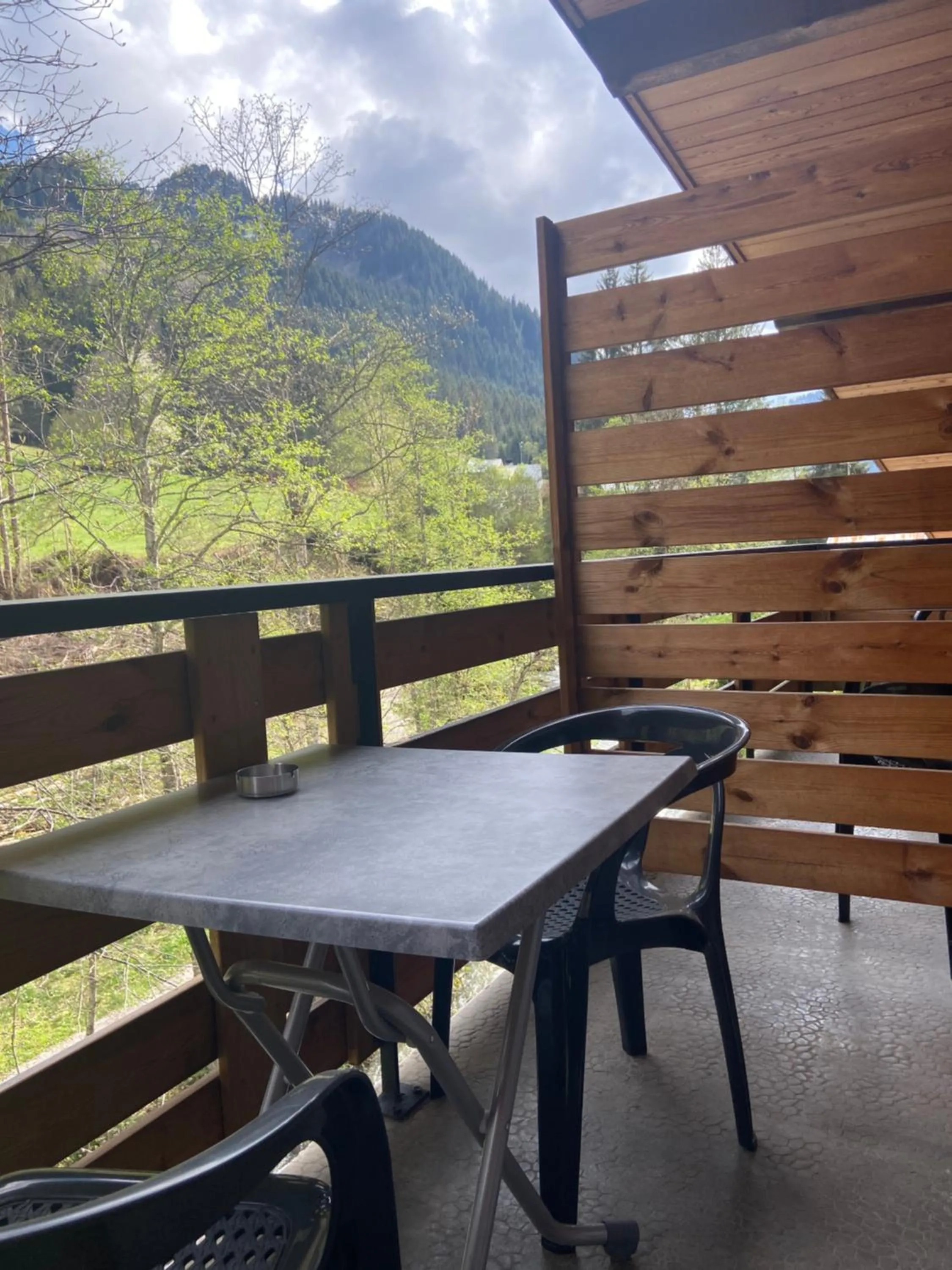 Balcony/Terrace in Auberge de la Dranse
