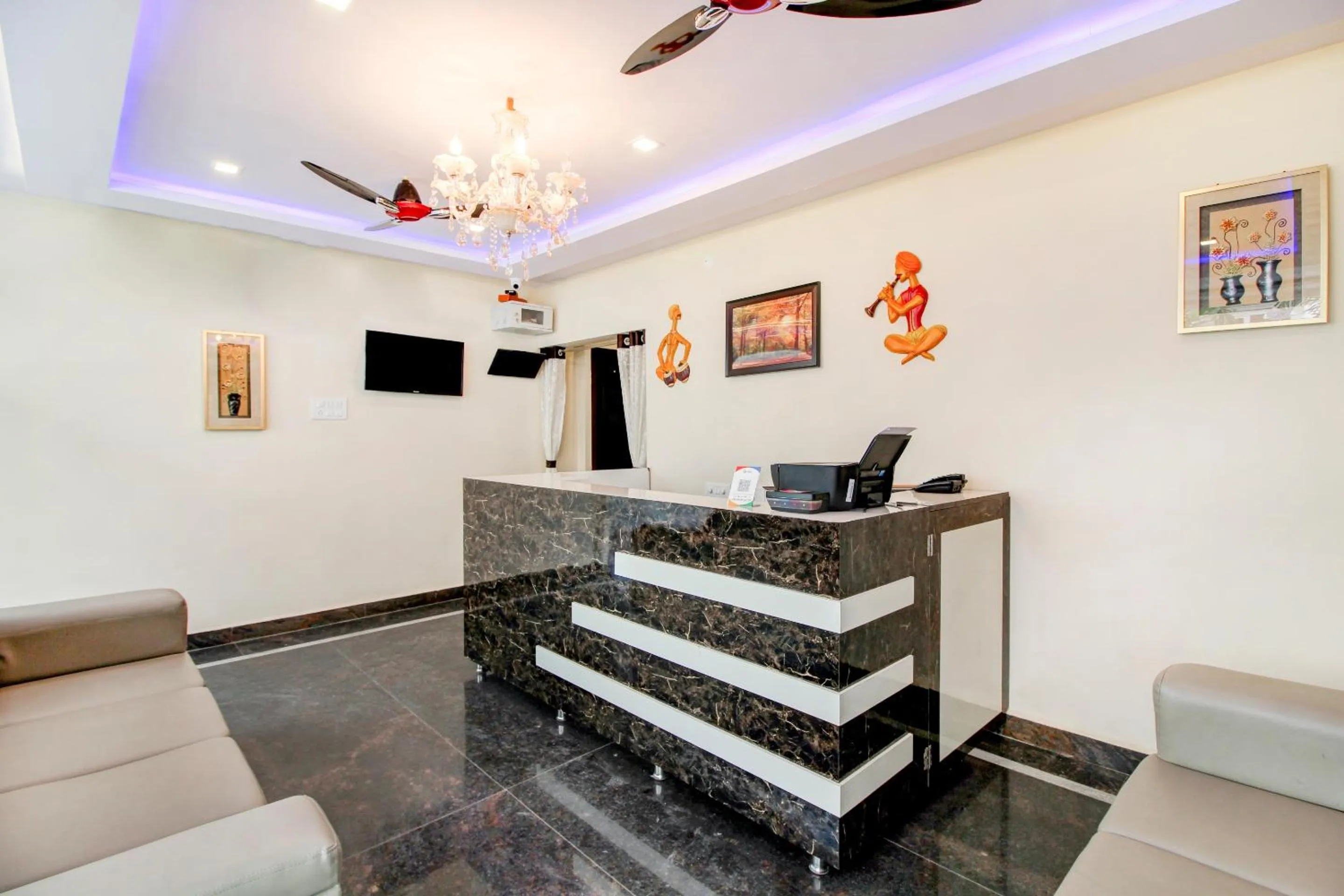 Lobby or reception in Hotel Blue House