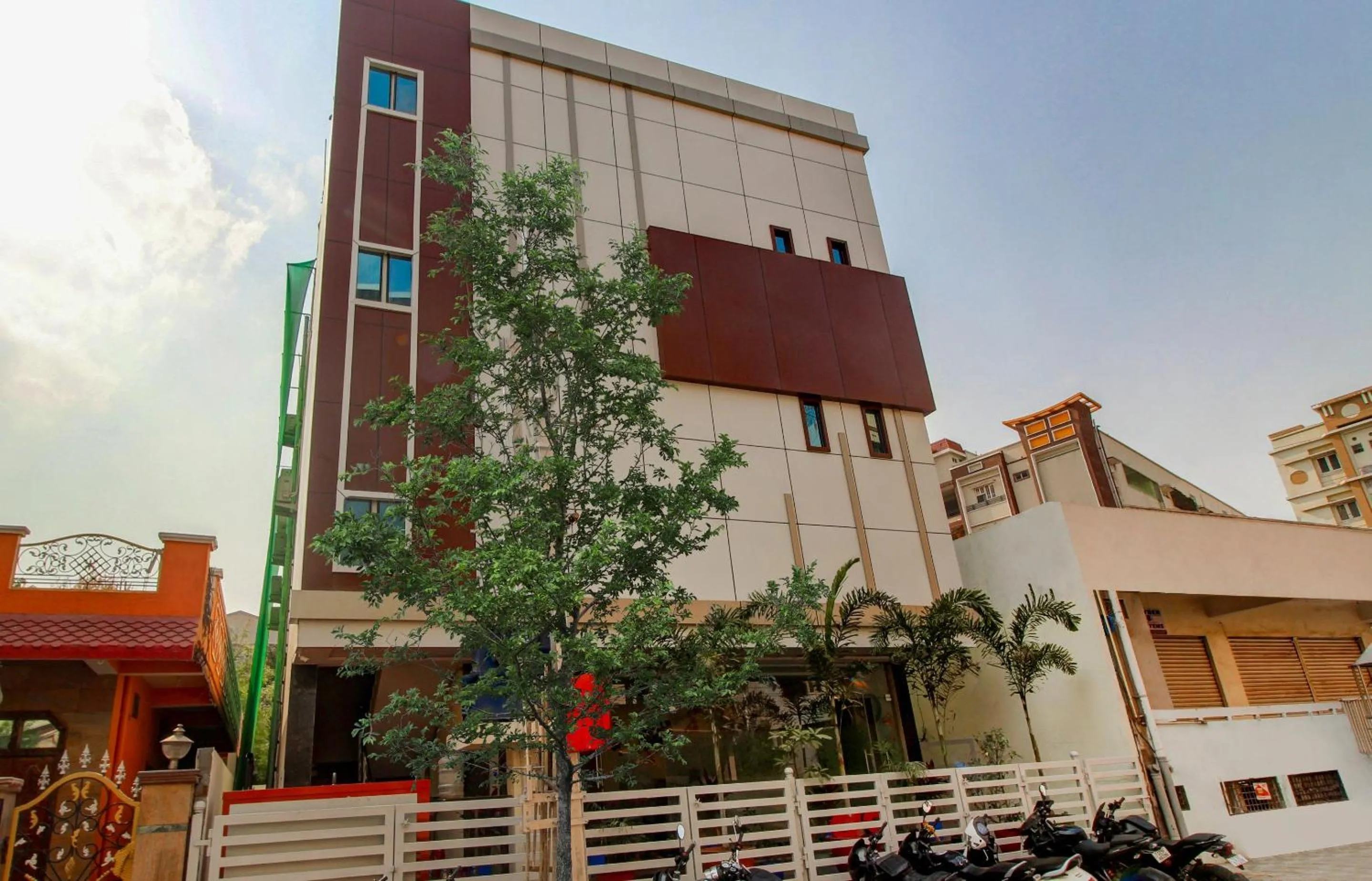 Facade/entrance in Hotel Blue House