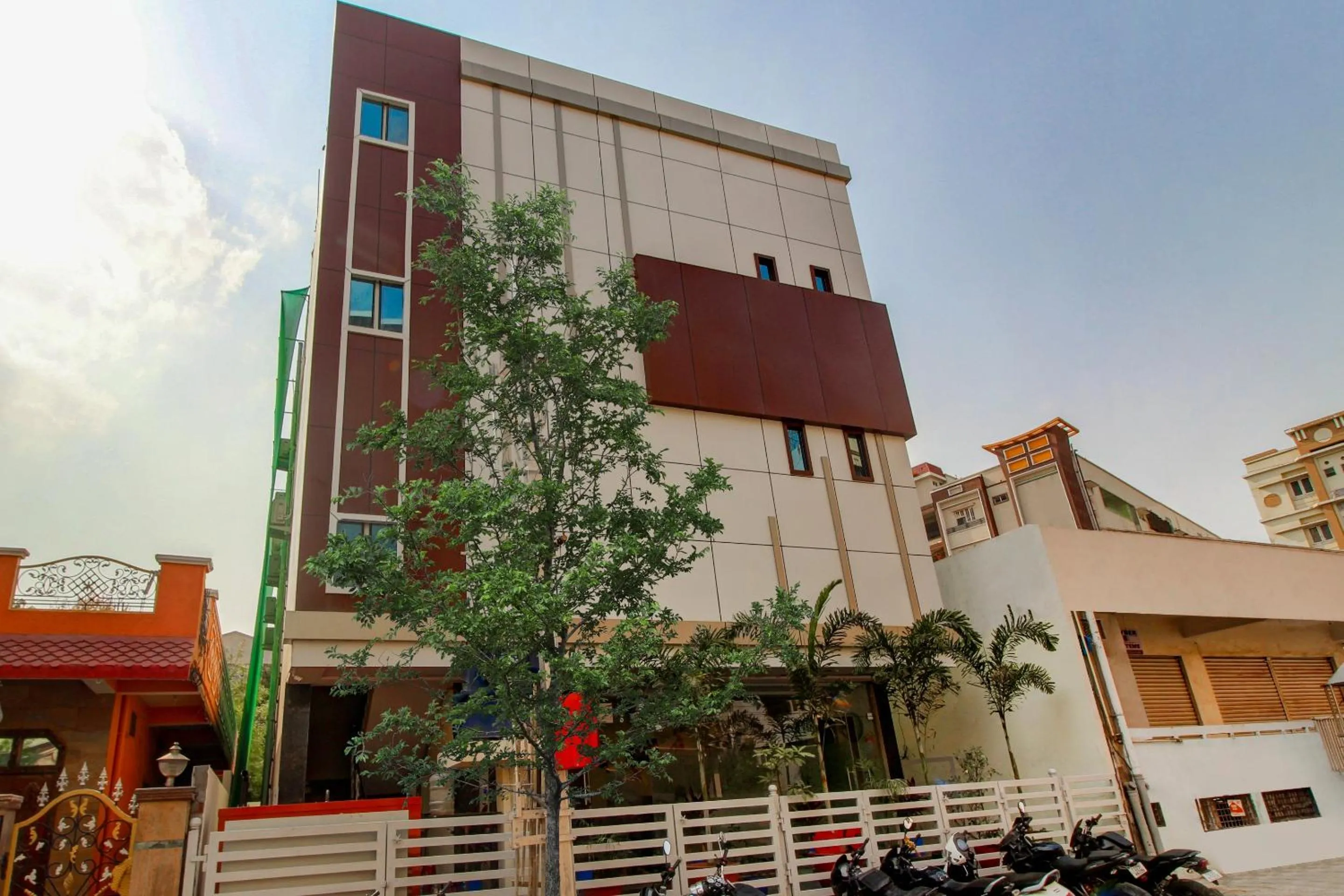 Facade/entrance in Hotel Blue House
