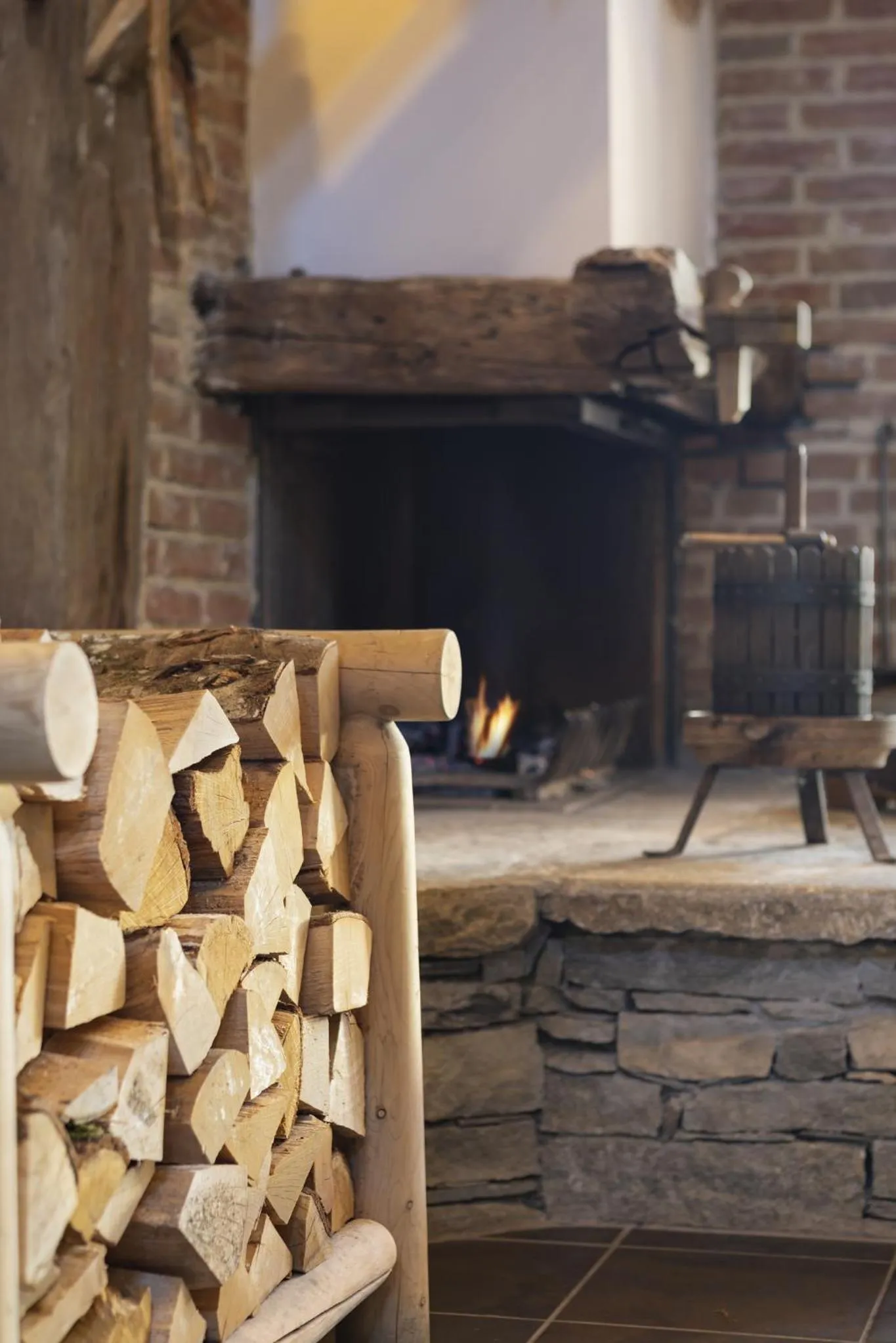 Lobby or reception in Résidence Les Balcons de Val Cenis Village