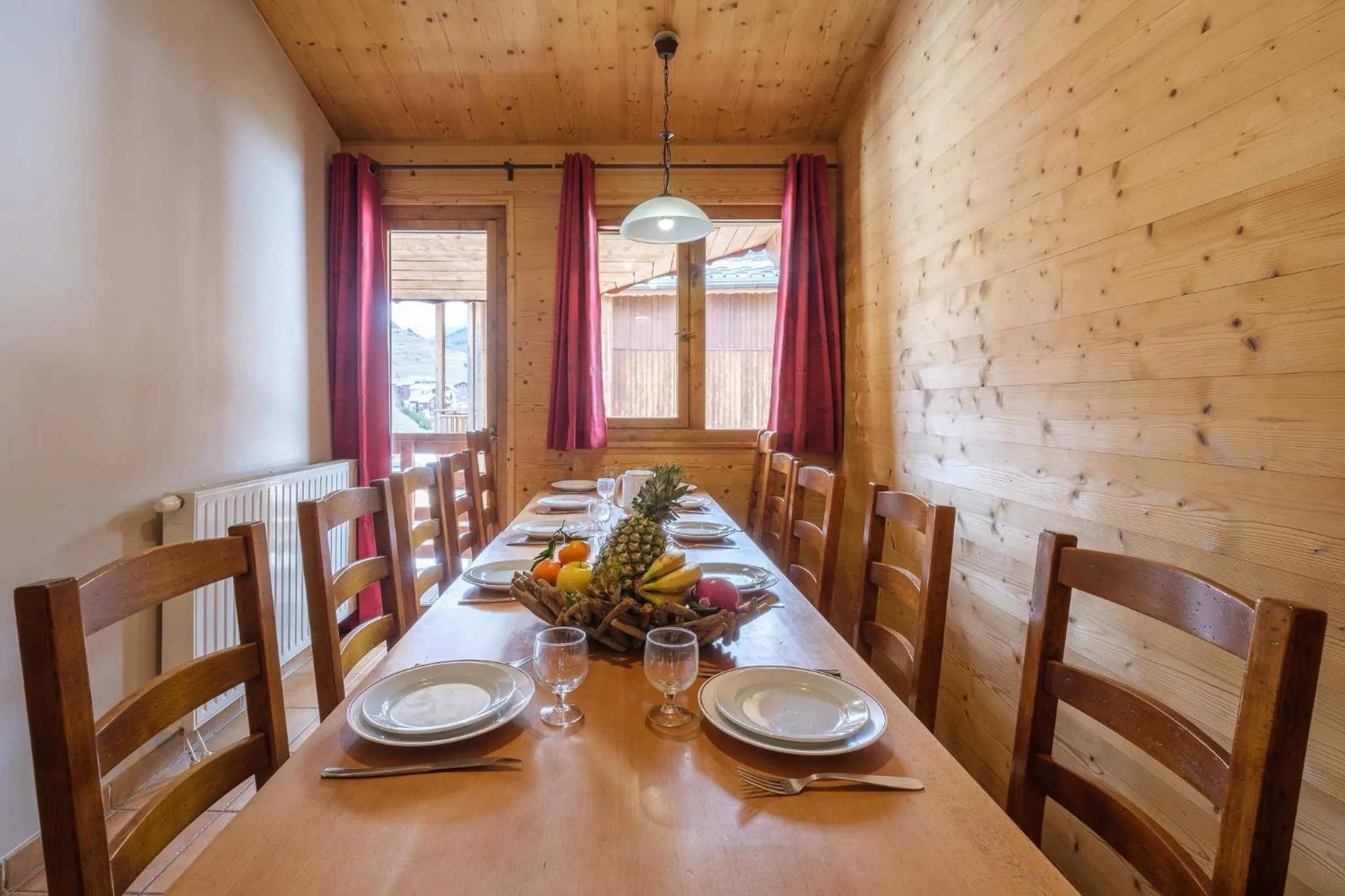 Living room in Résidence Les Balcons de Val Cenis Village