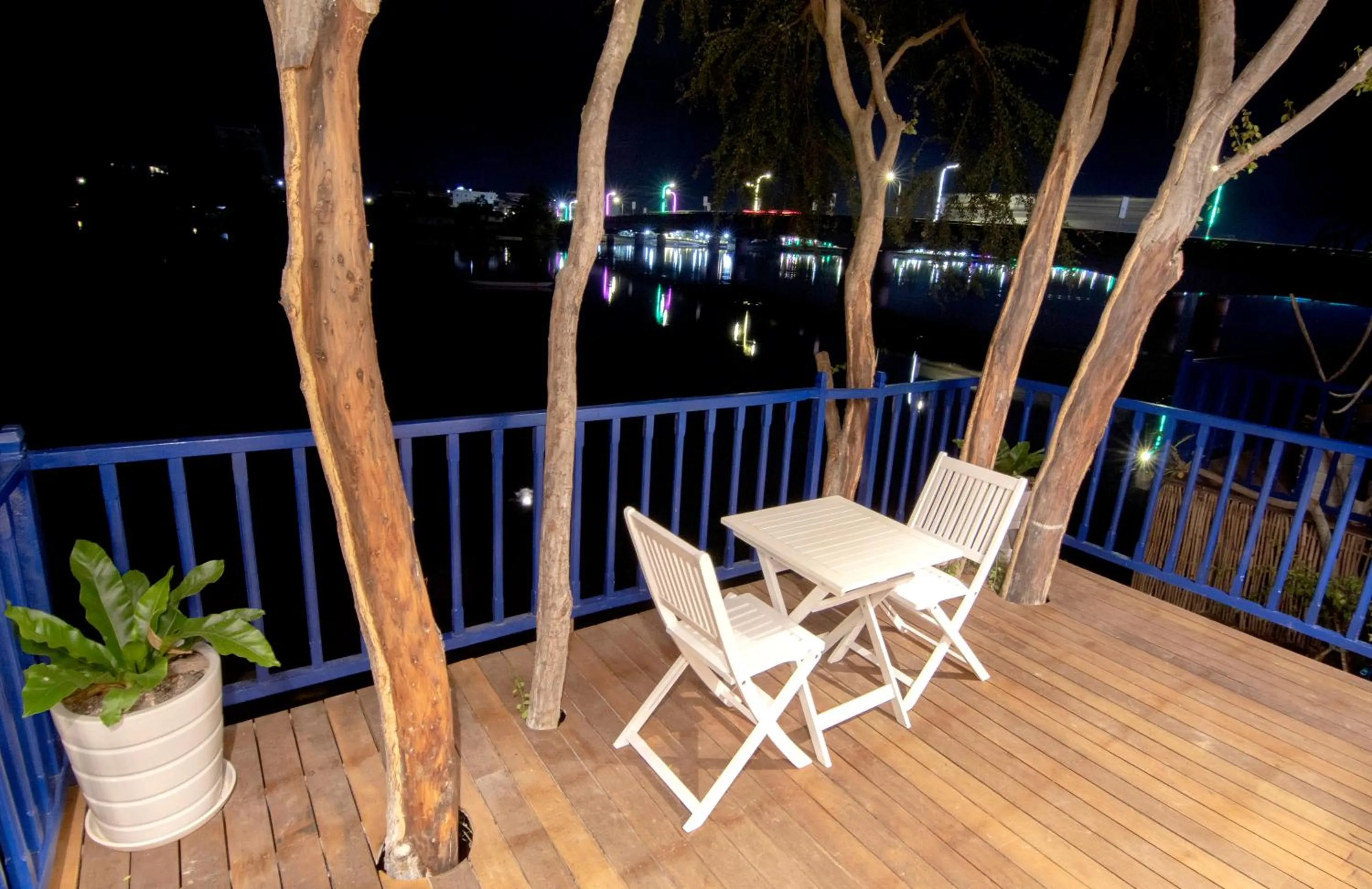 Patio in The B Resort