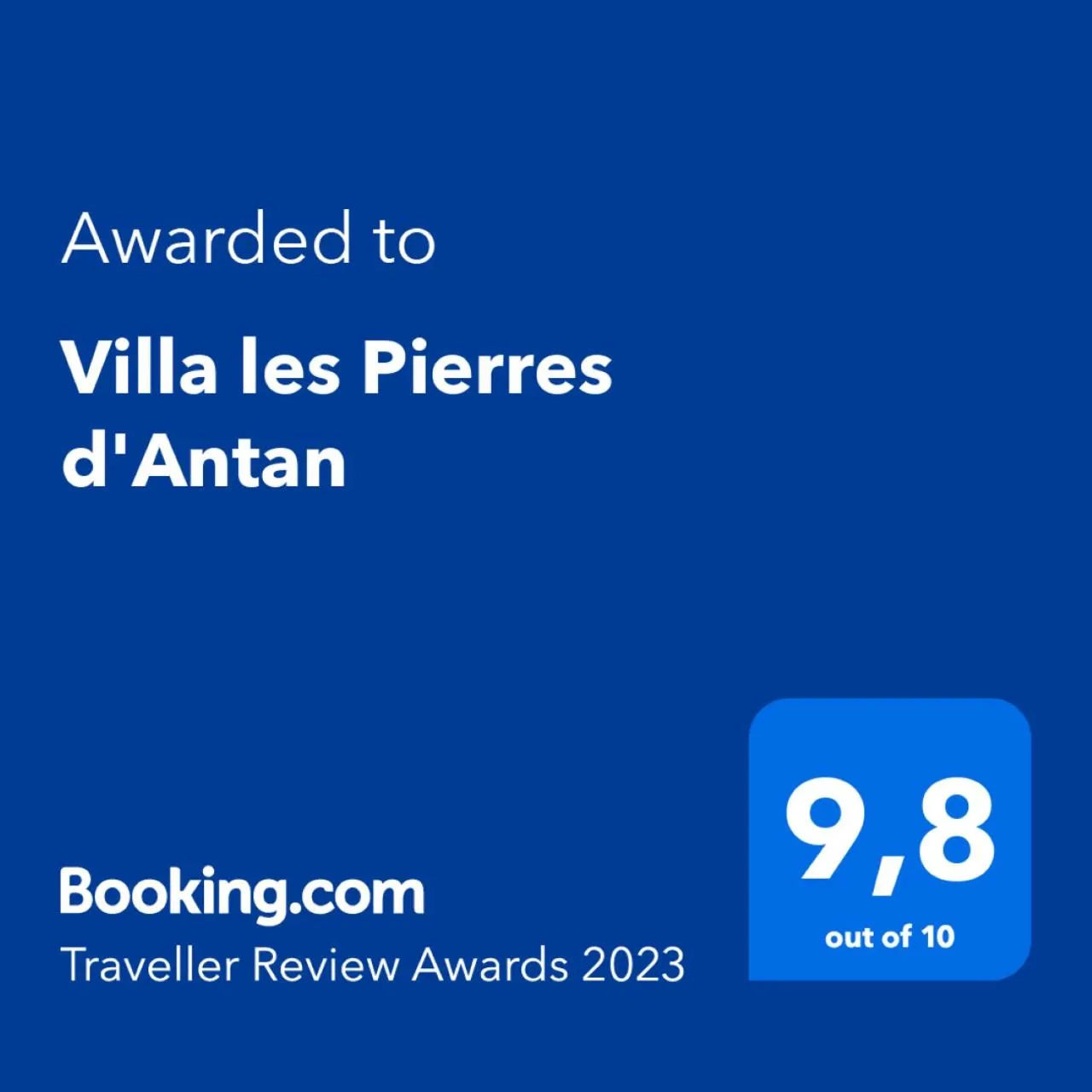 Villa les Pierres d'Antan