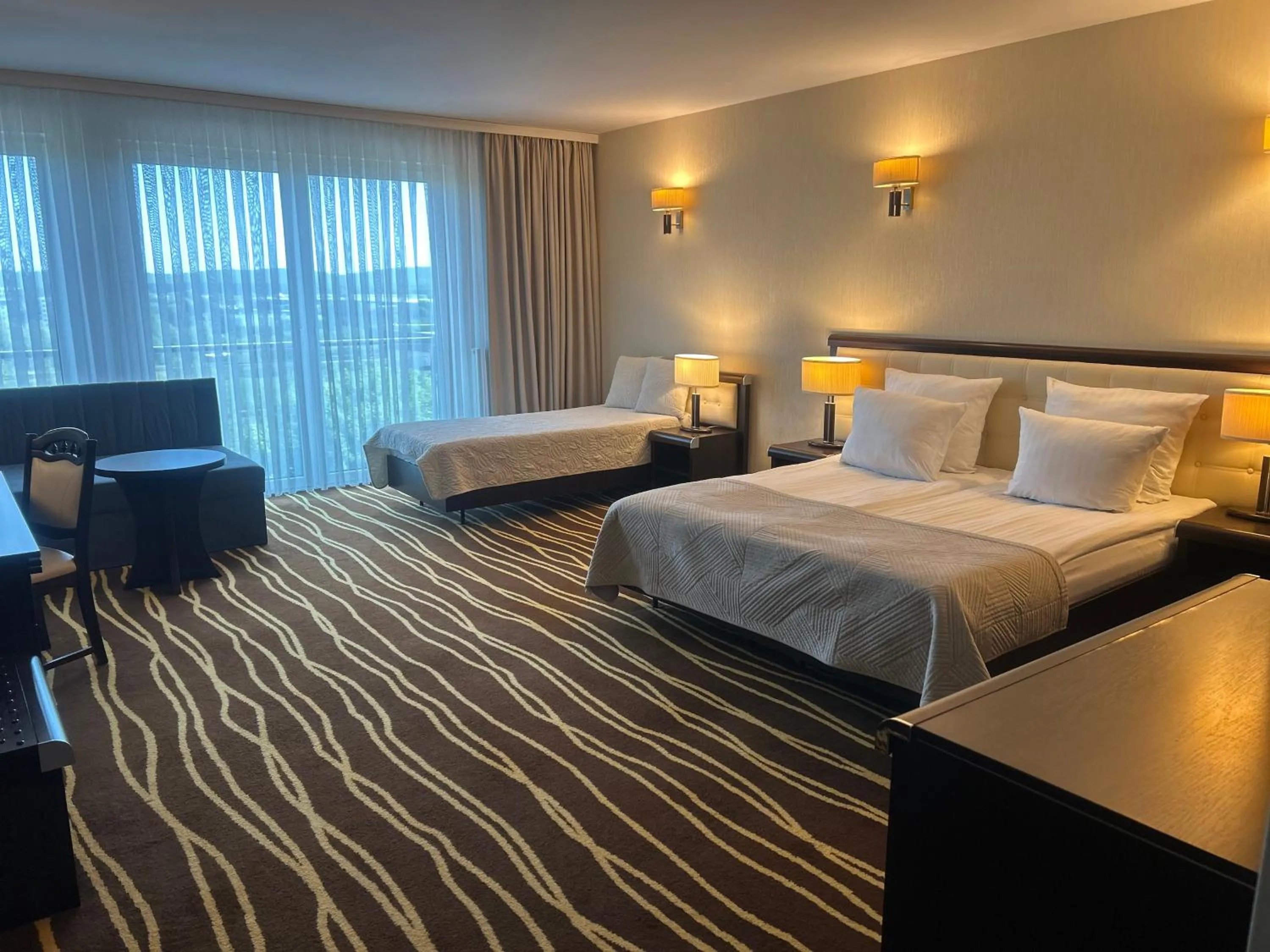 Bed in Hotel Business Faltom Gdynia