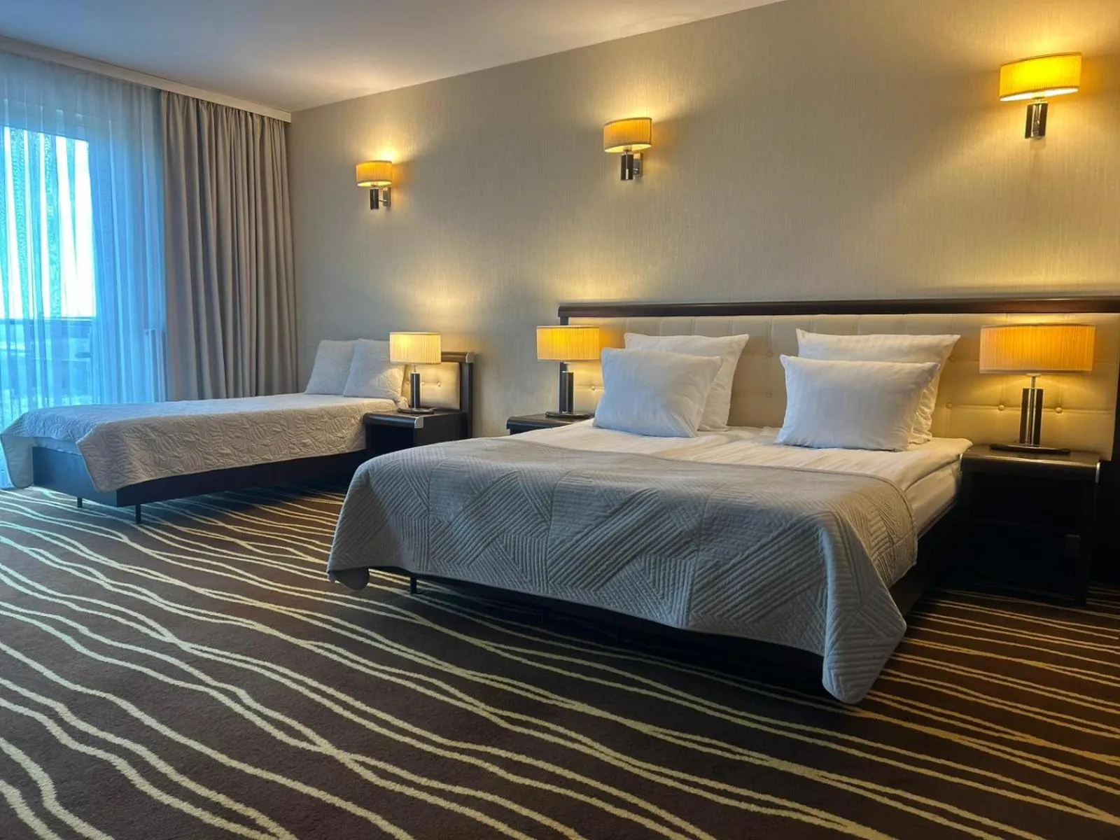 Bed in Hotel Business Faltom Gdynia