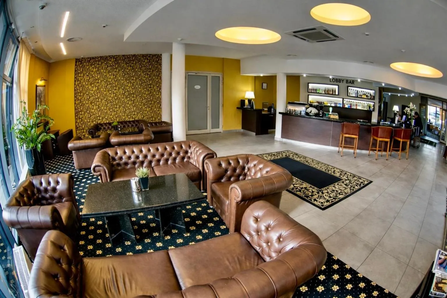 Seating area in Hotel Business Faltom Gdynia