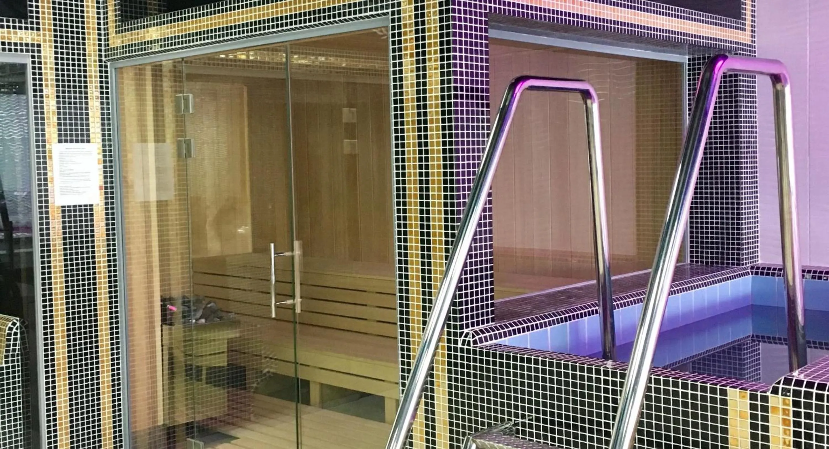 Sauna in Hotel Business Faltom Gdynia