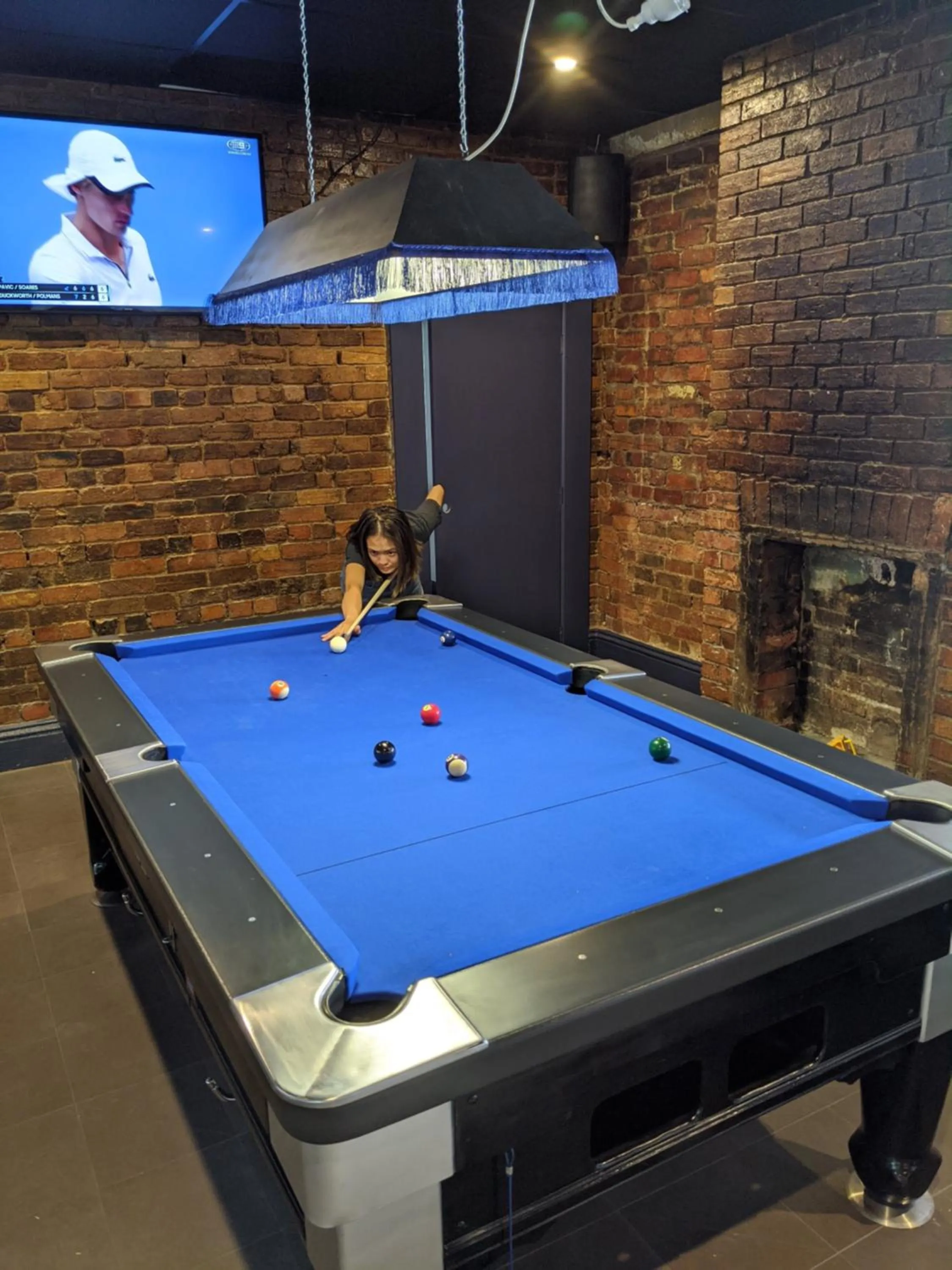 Billiard in Queen Victoria Hostel