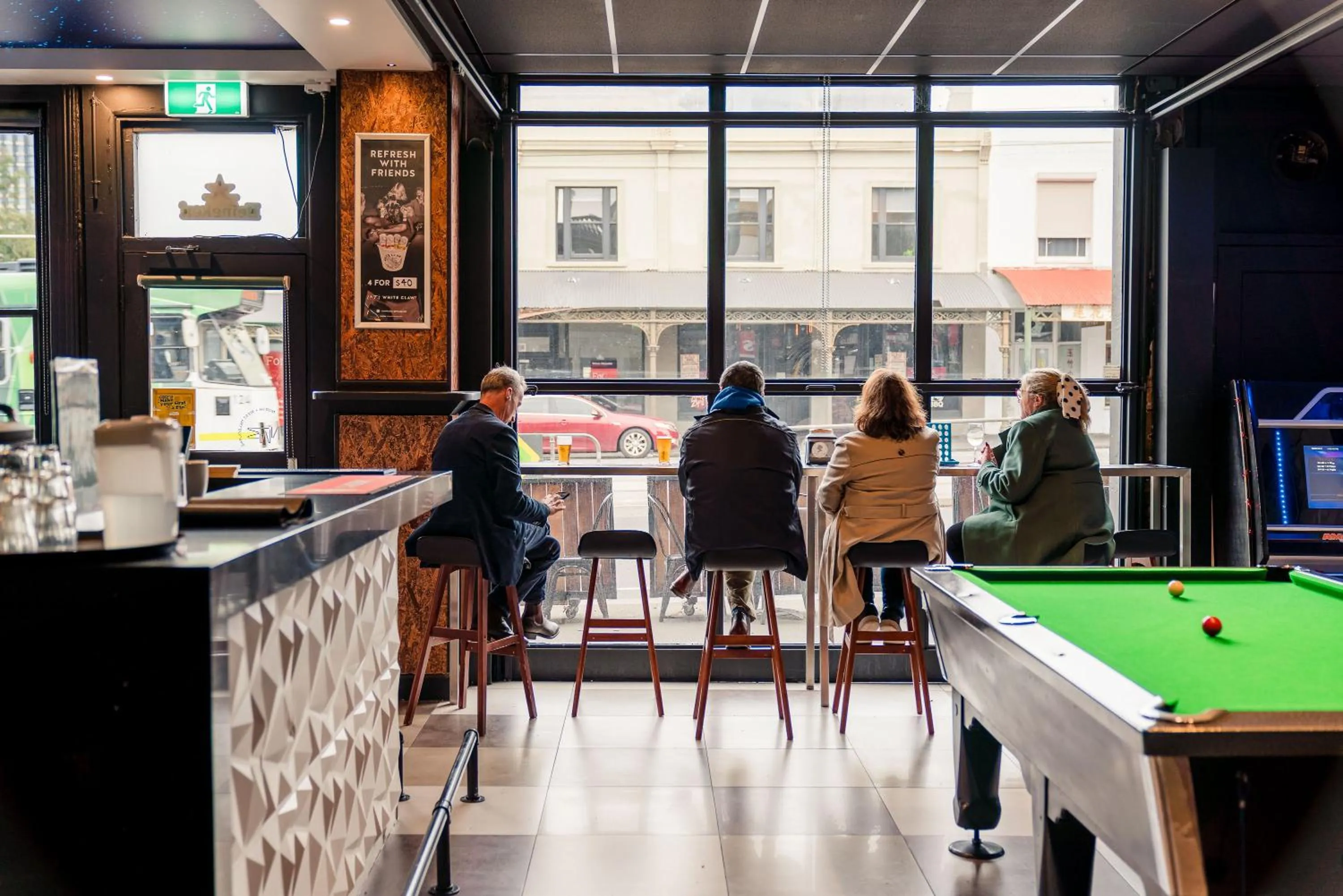 Billiard in Queen Victoria Hostel