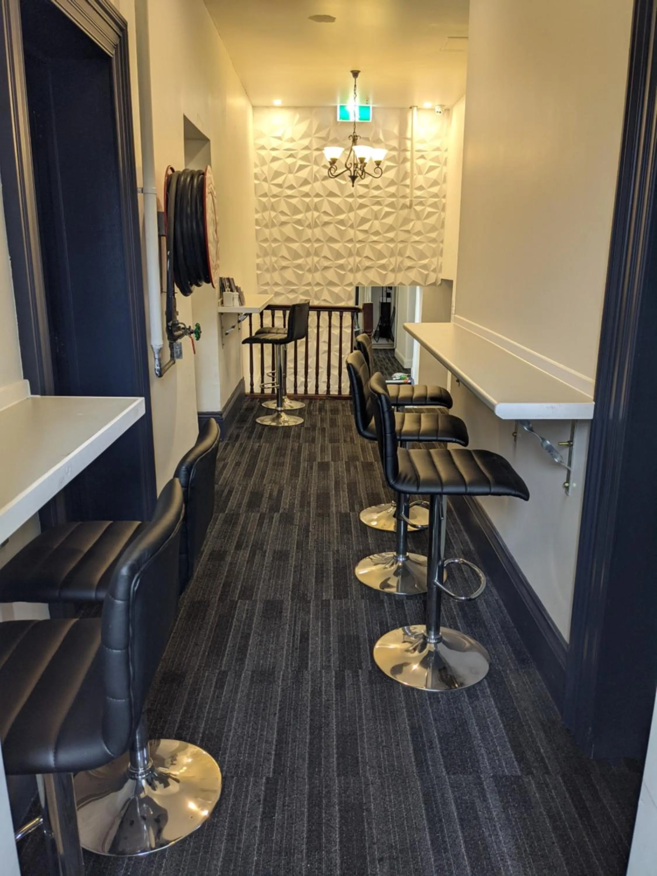 Dining area in Queen Victoria Hostel