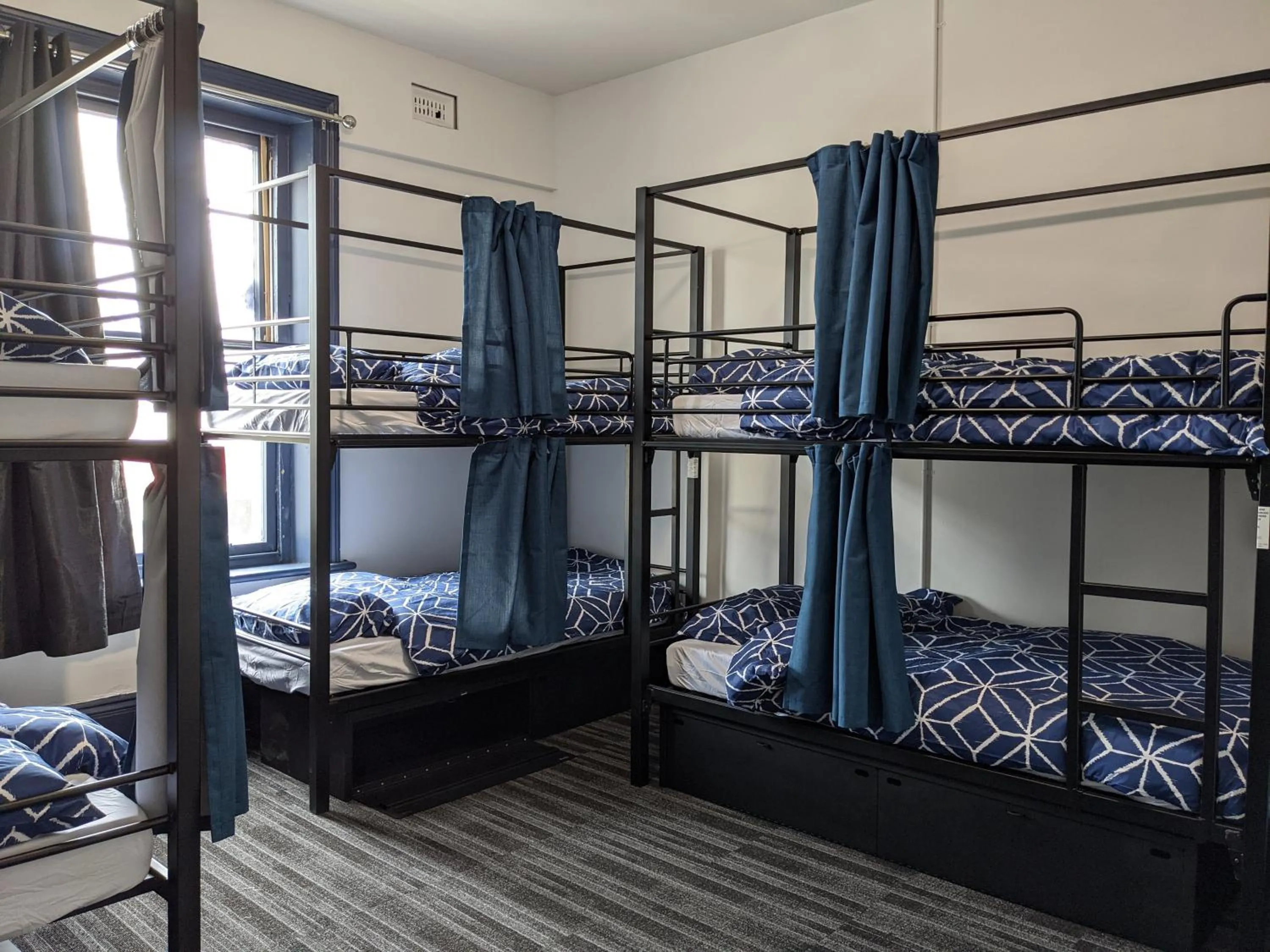 Bed in Queen Victoria Hostel