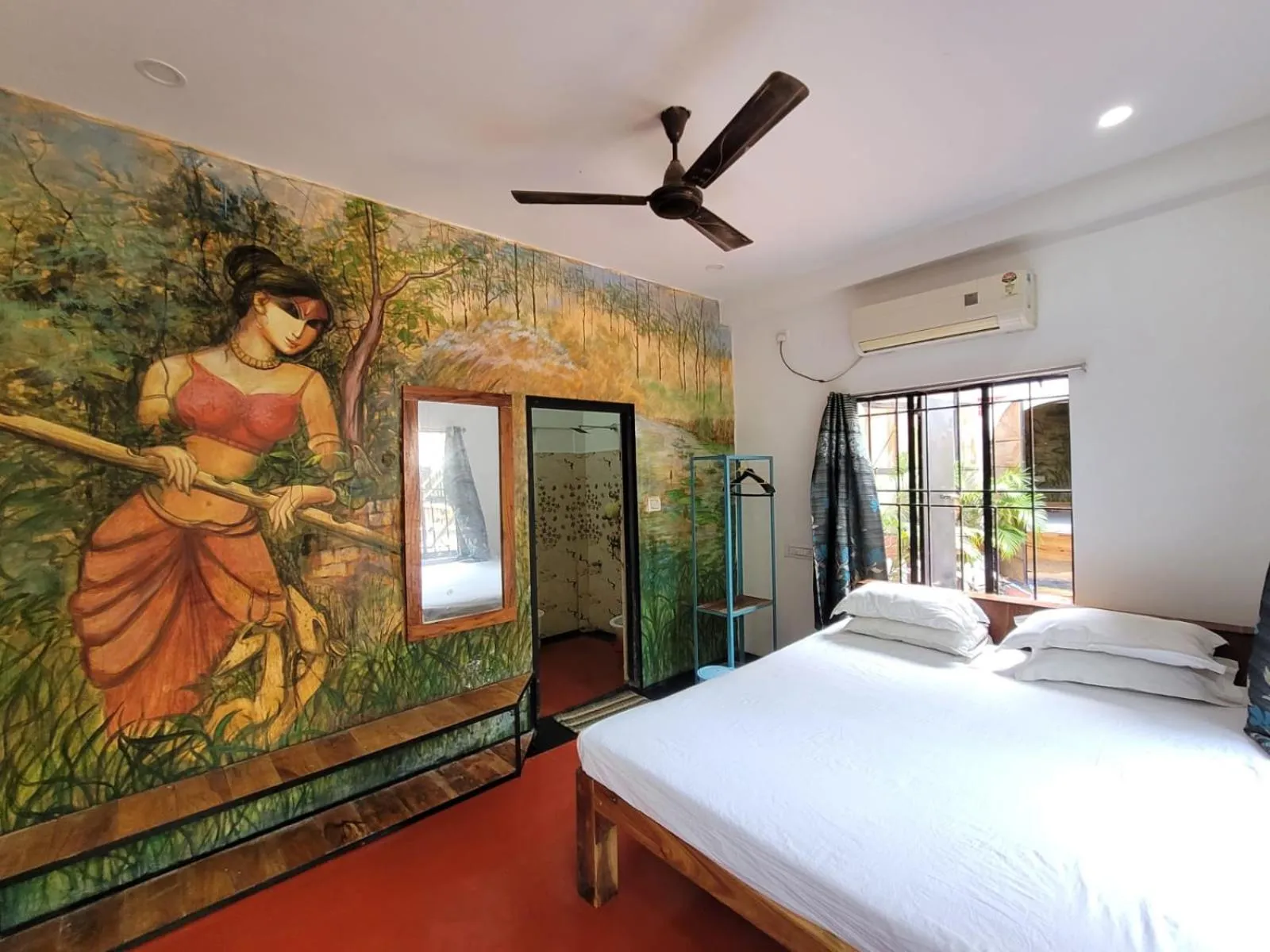 Bedroom, Bed in Panchobon Art Resort