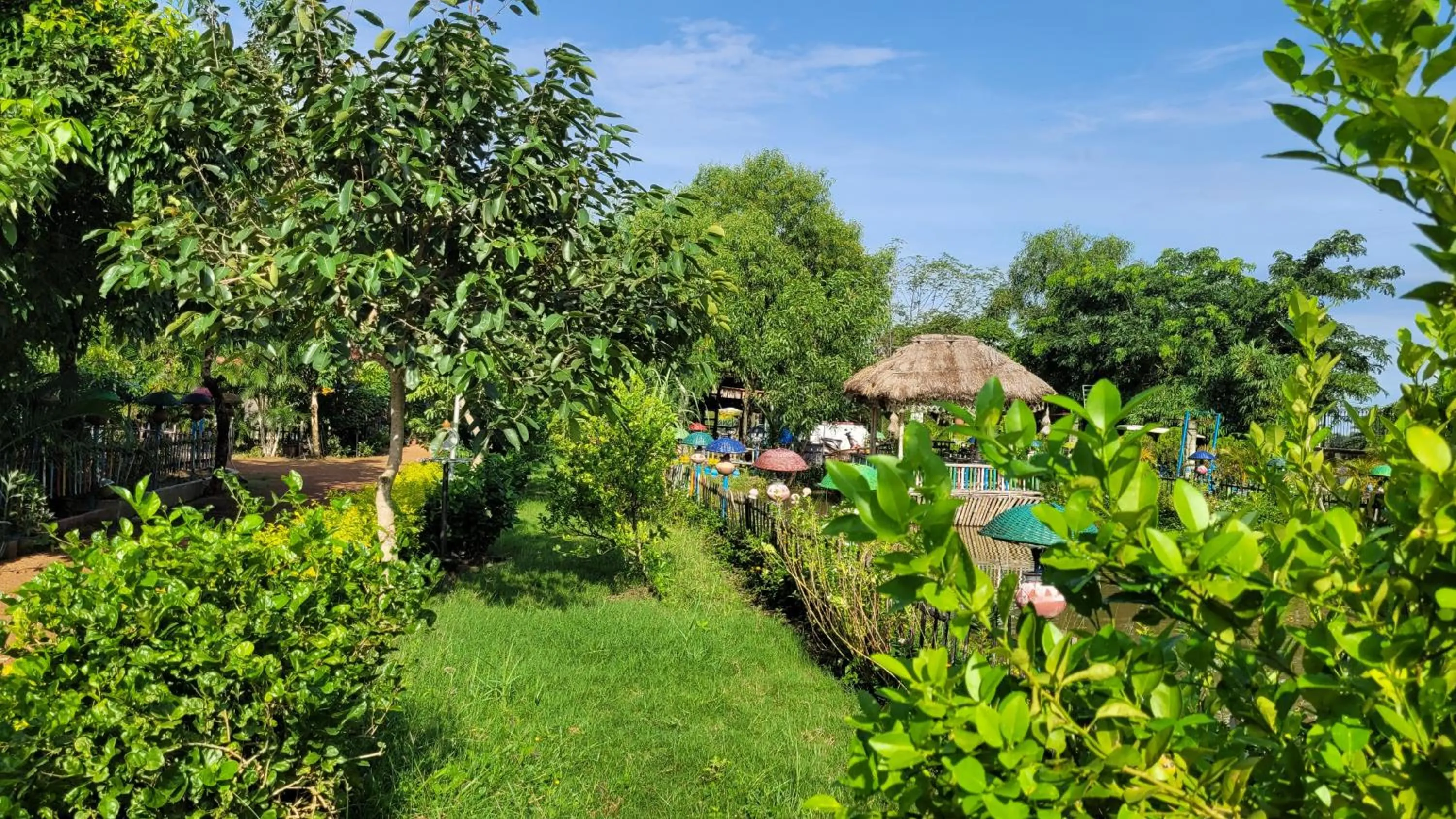 Garden in Panchobon Art Resort