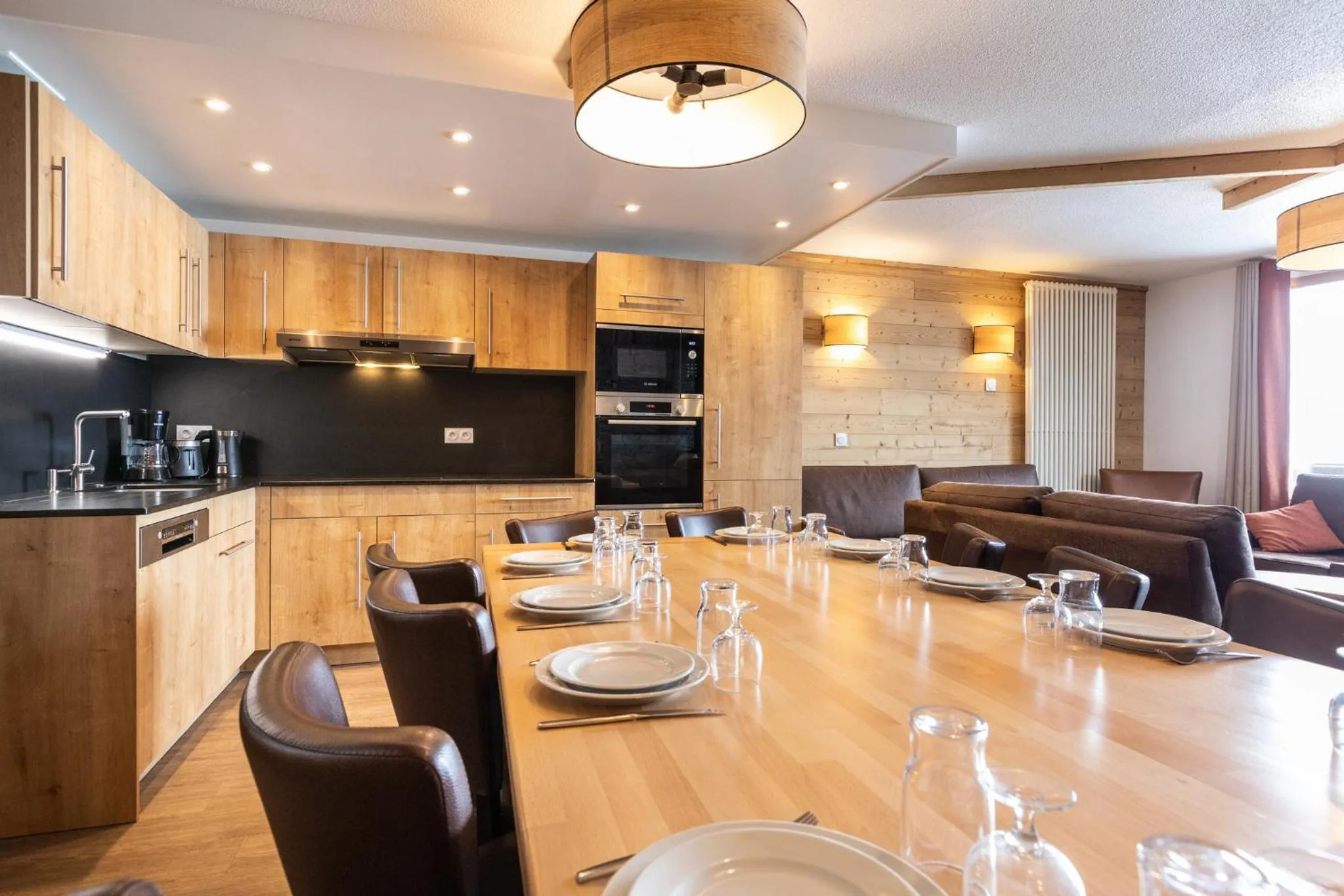 Living room in Résidence Les Balcons de Val Chavière