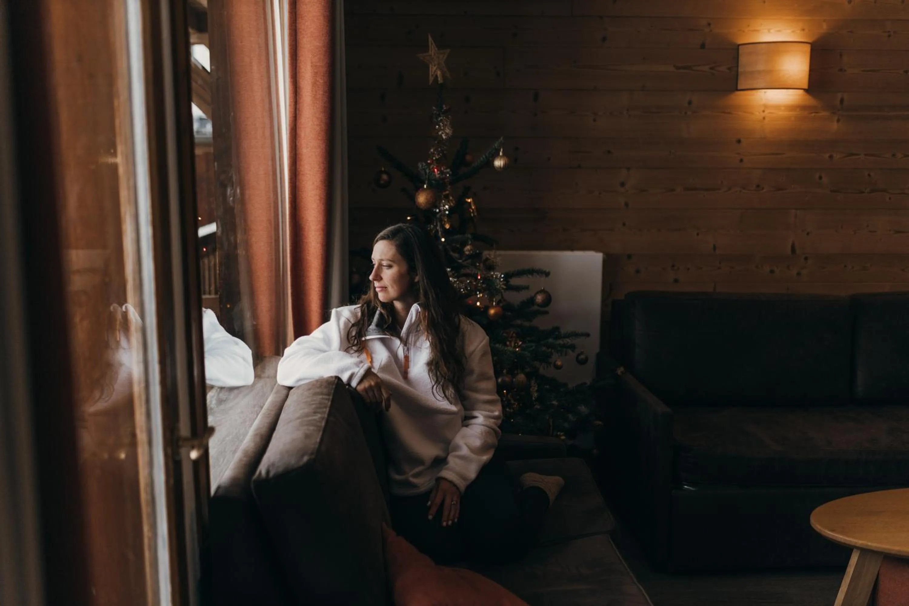 Living room in Résidence Les Balcons de Val Chavière