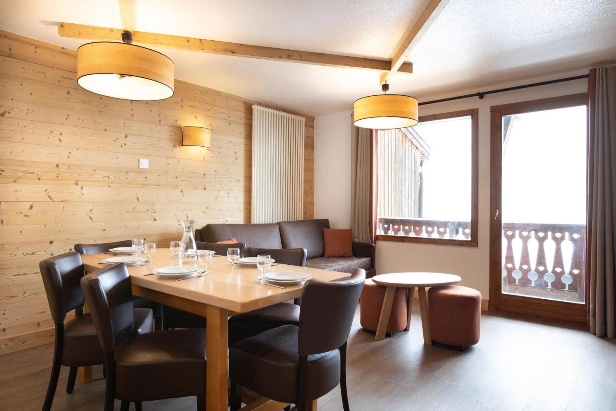 Living room in Résidence Les Balcons de Val Chavière